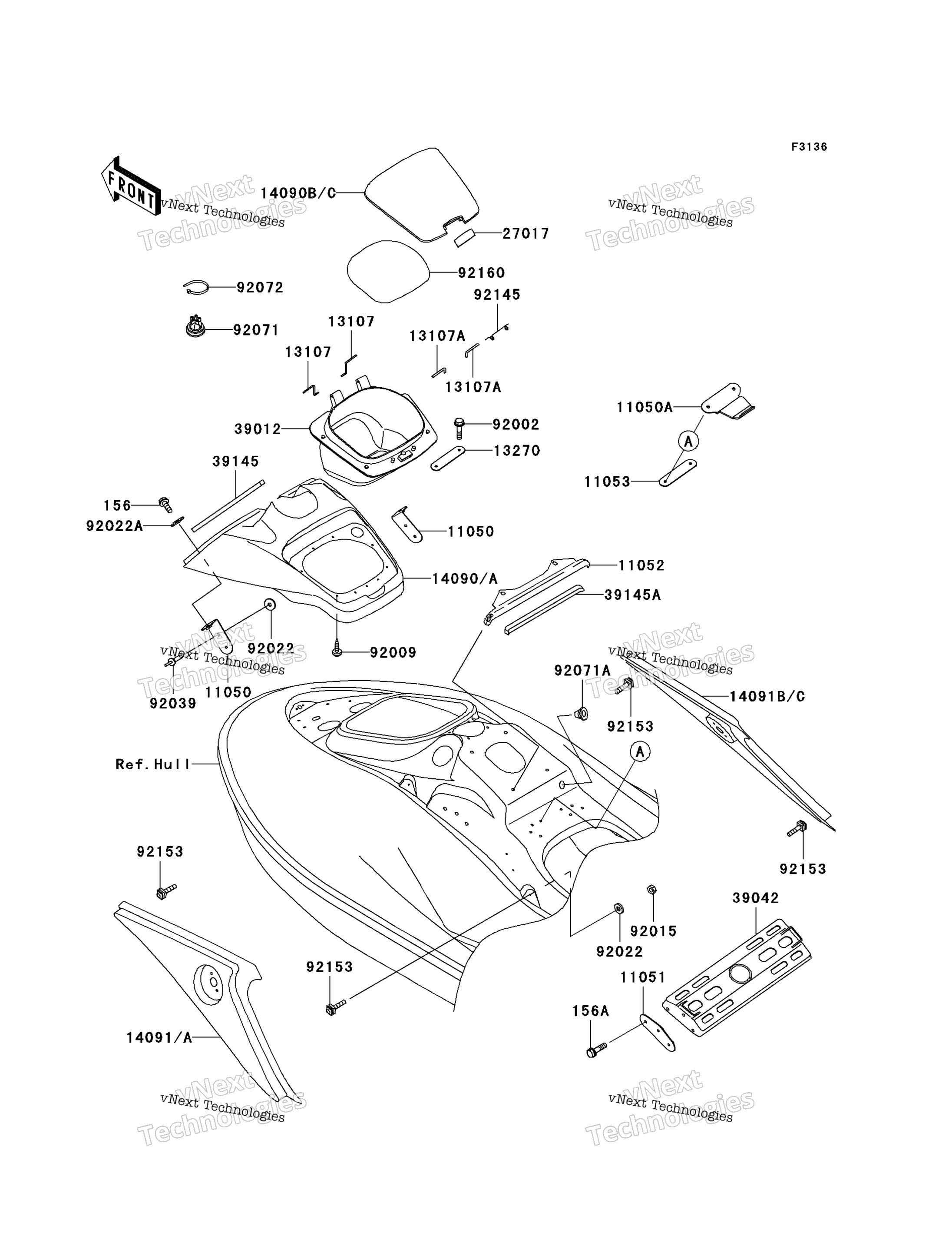Корпус Middle Fittings