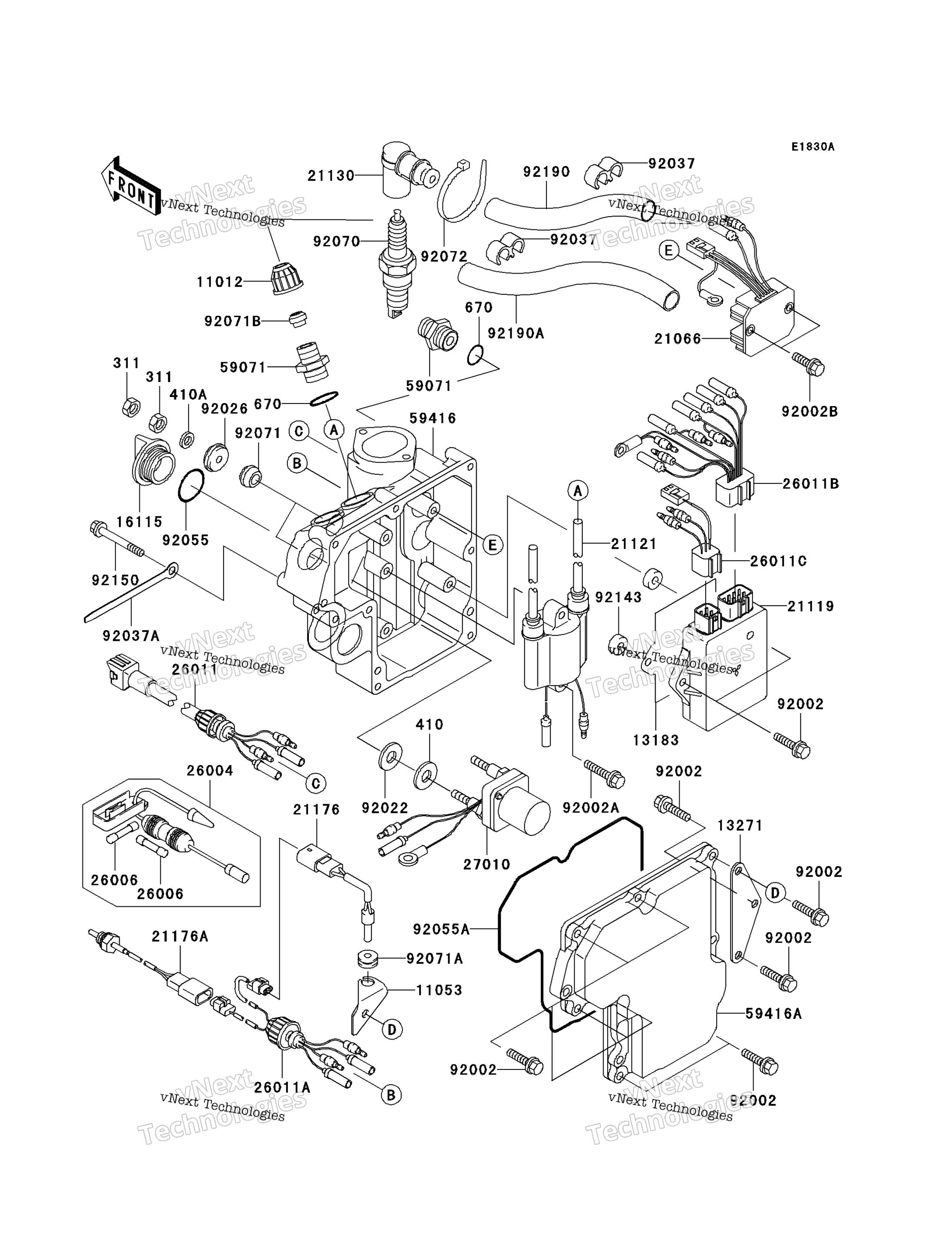 Система зажигания System (A2/A3)