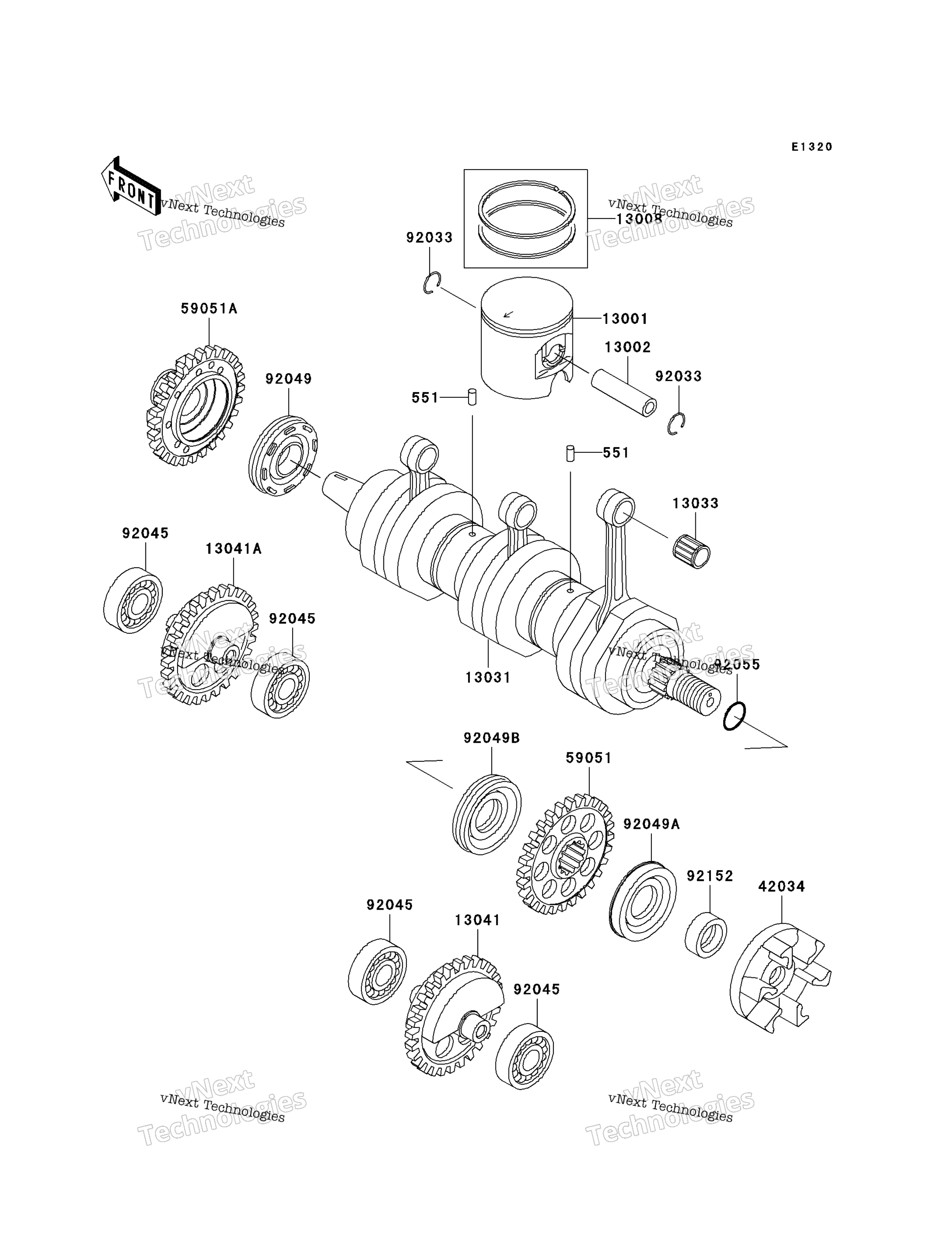 коленвал / Piston(S)