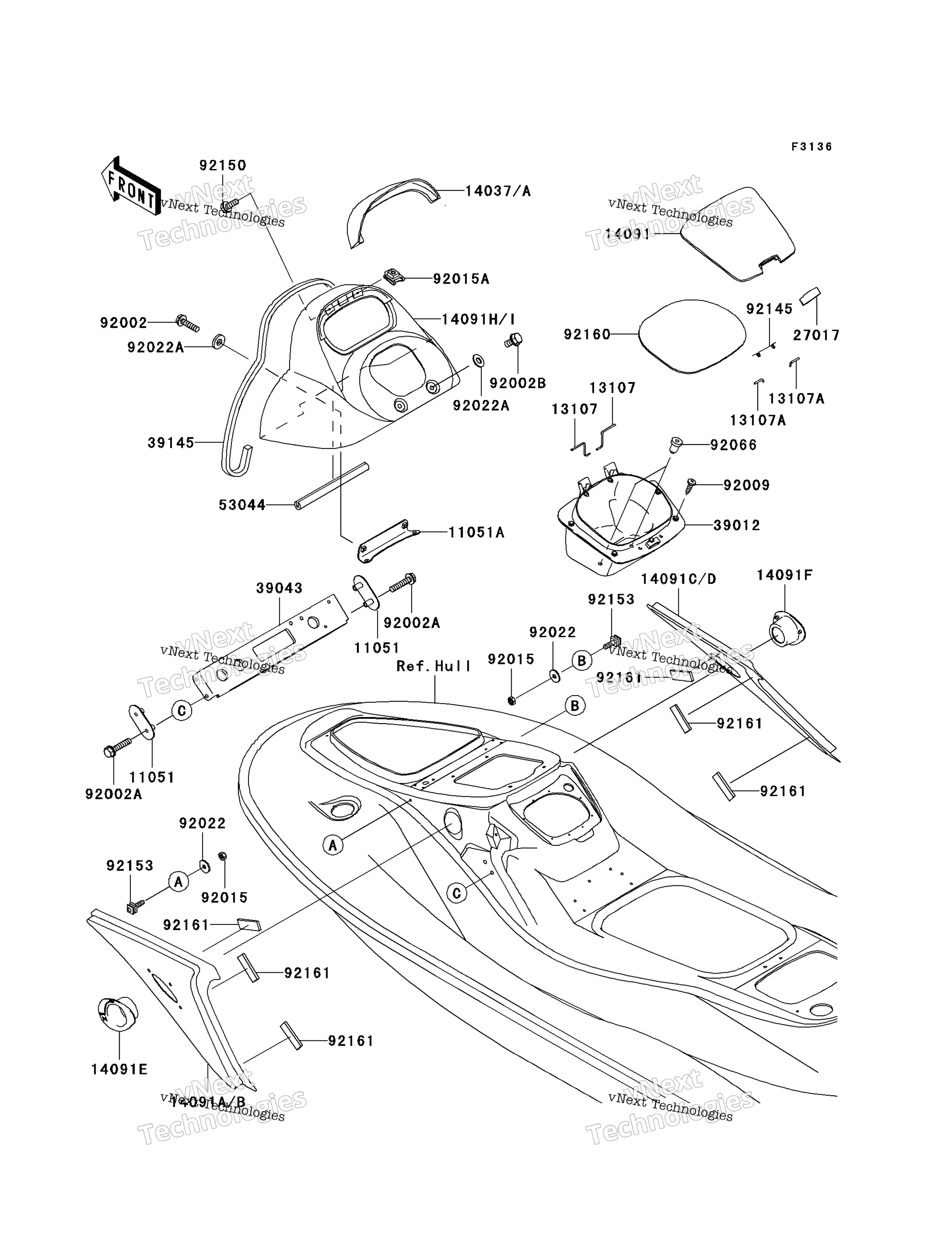 Корпус Middle Fittings