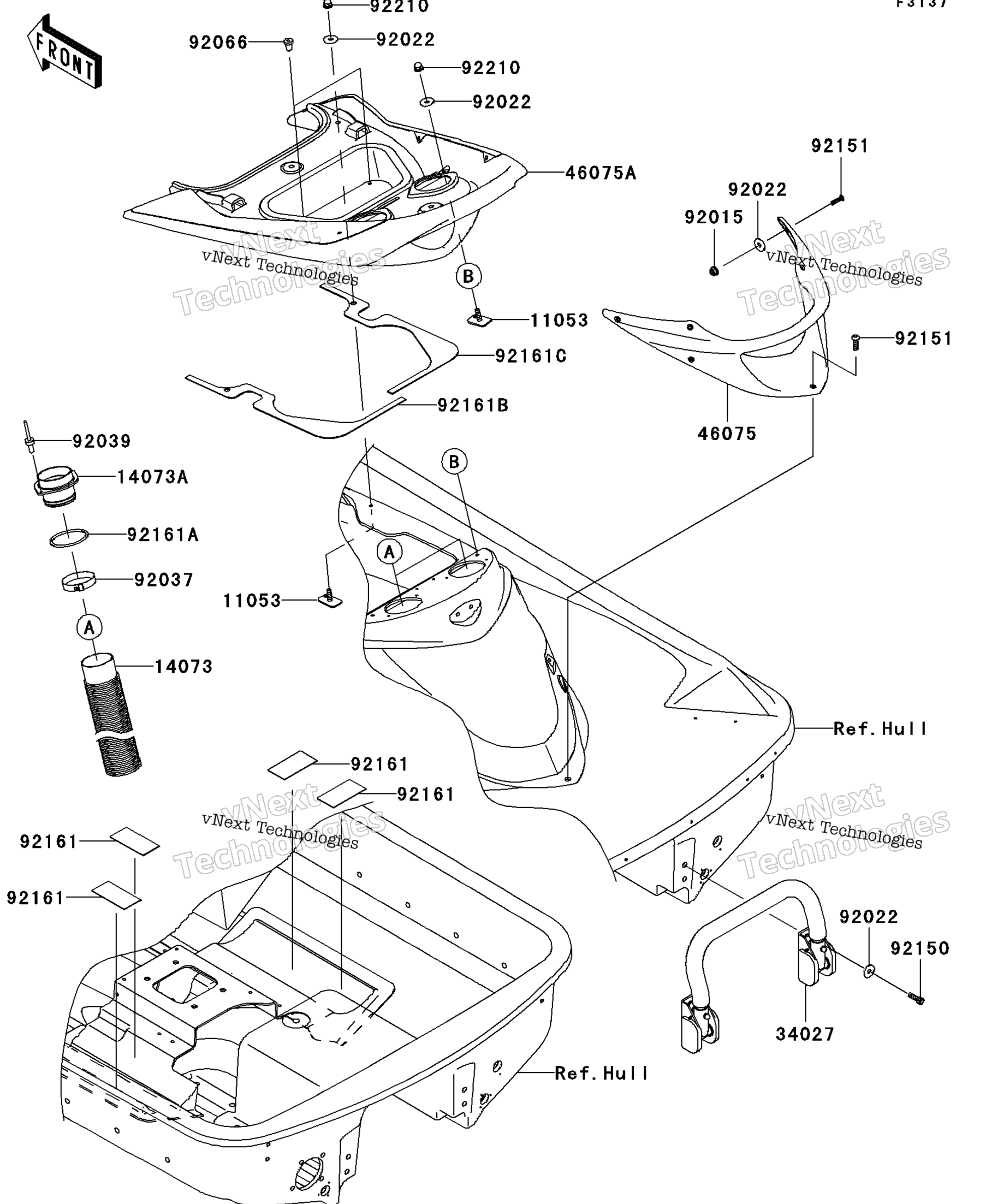 Корпус Rear Fittings