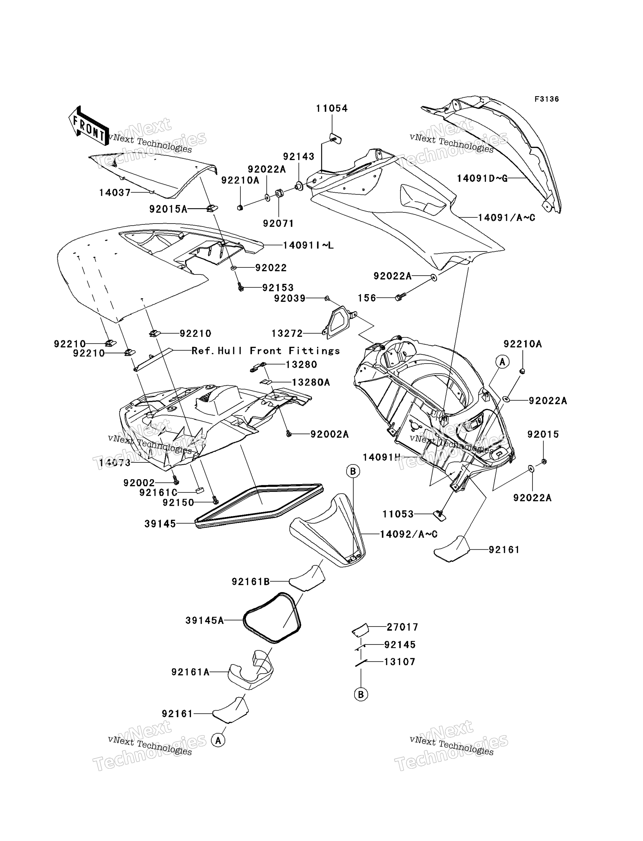 Корпус Middle Fittings