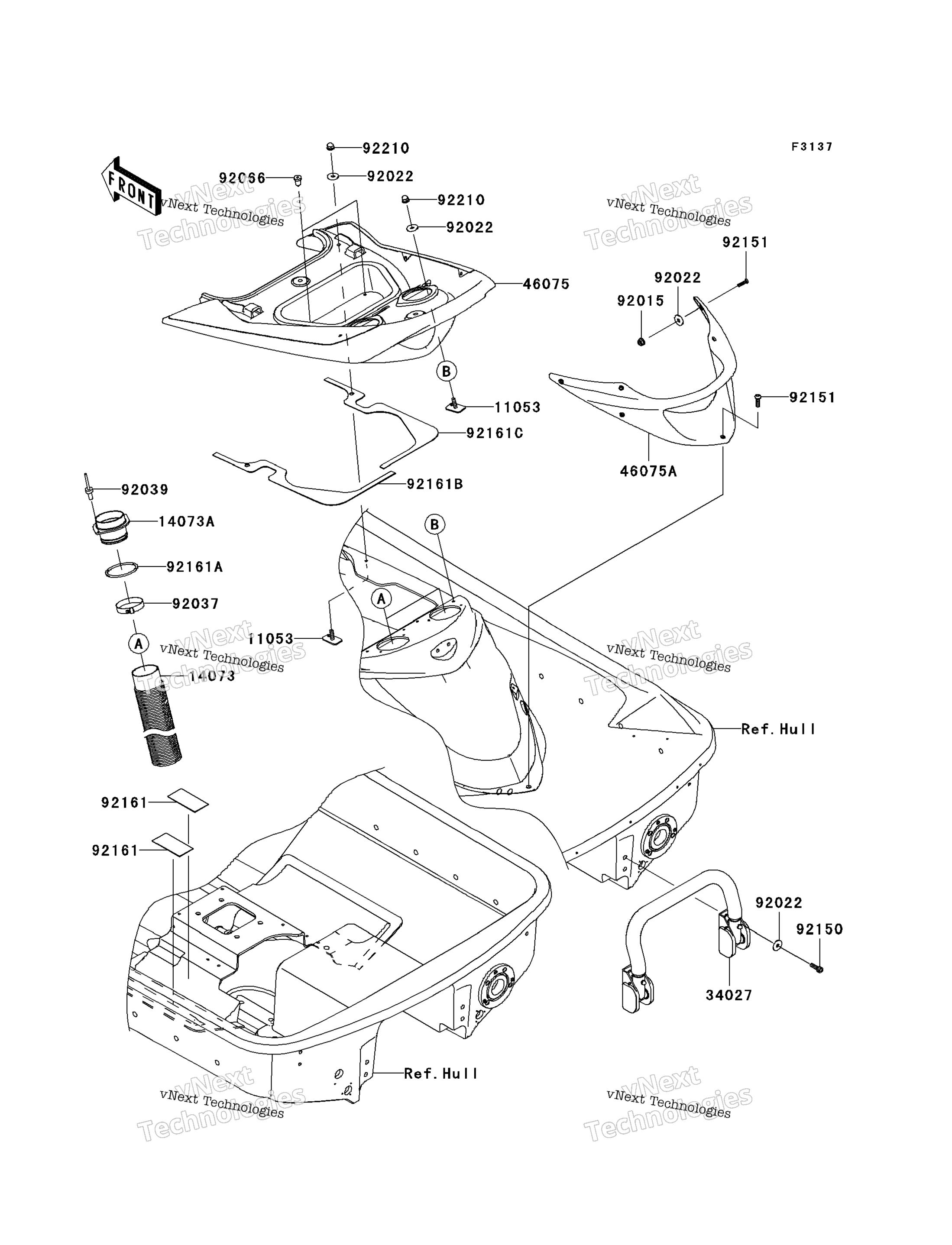 Корпус Rear Fittings