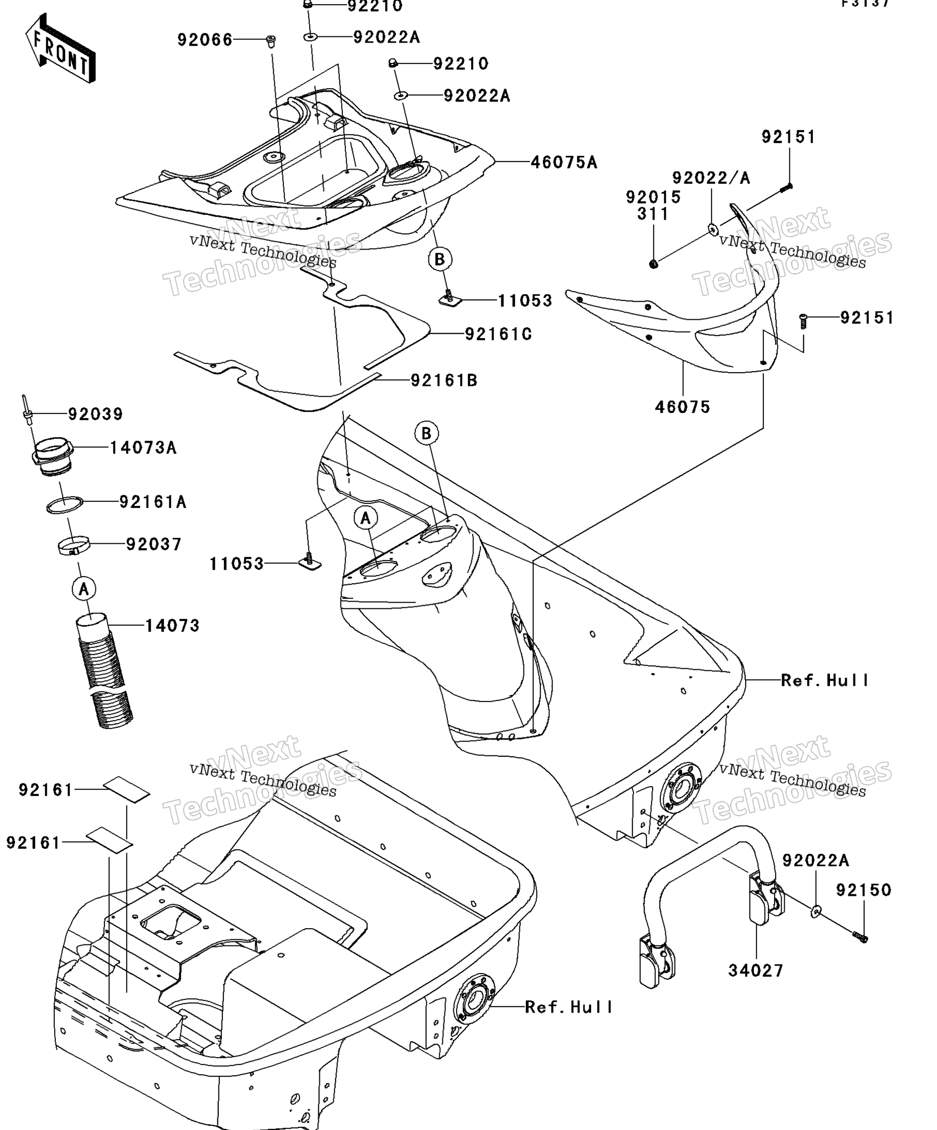 Корпус Rear Fittings