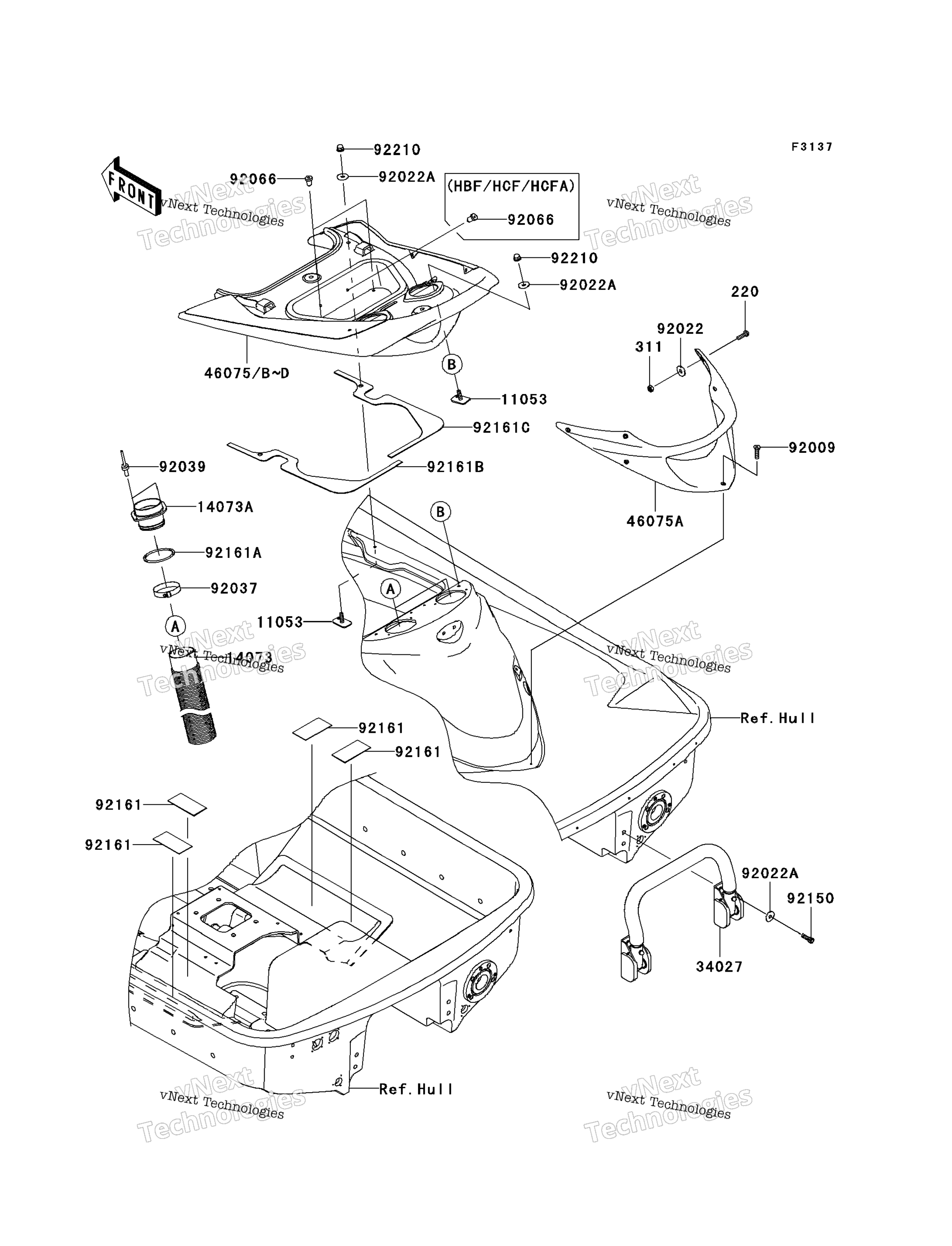 Корпус Rear Fittings