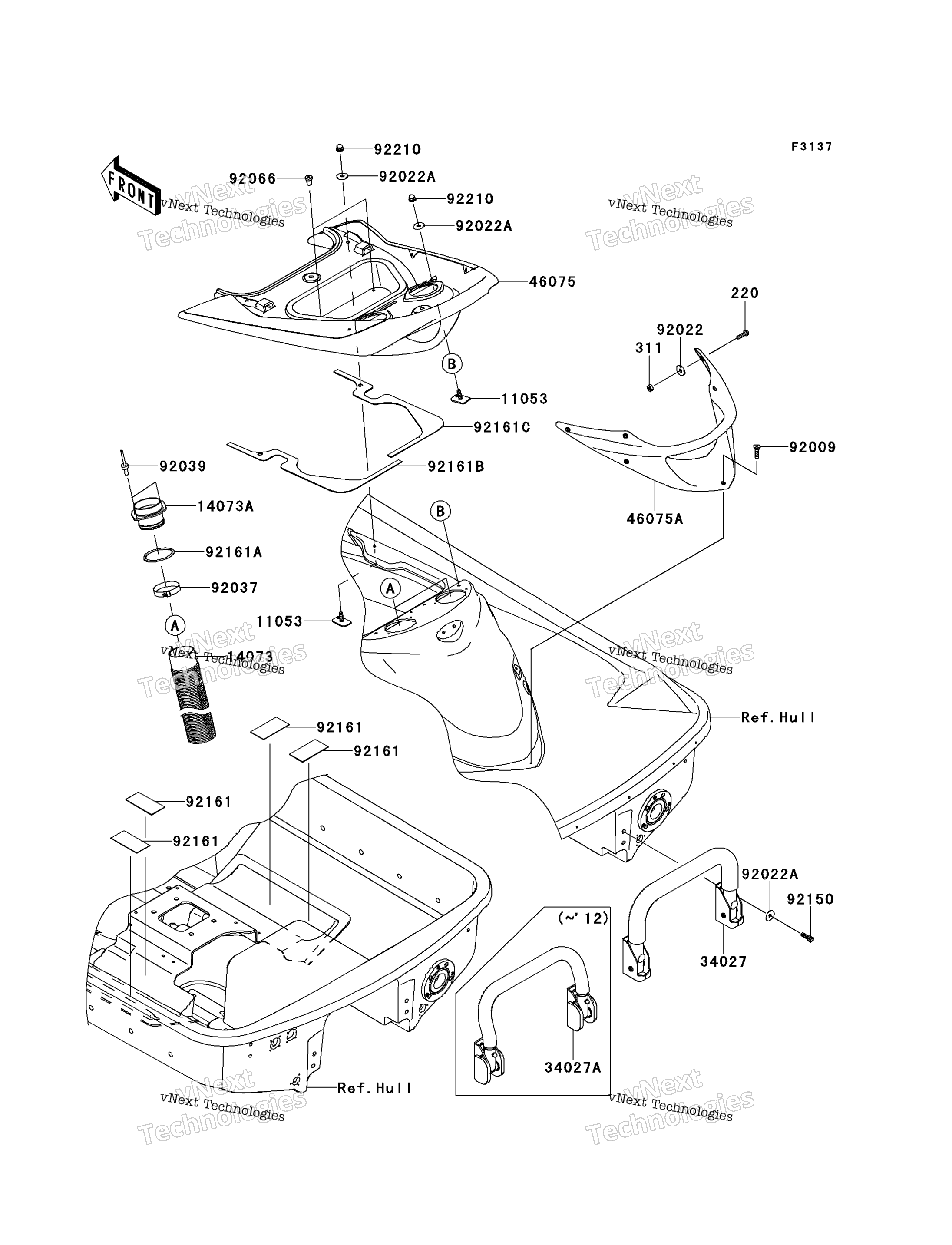 Корпус Rear Fittings