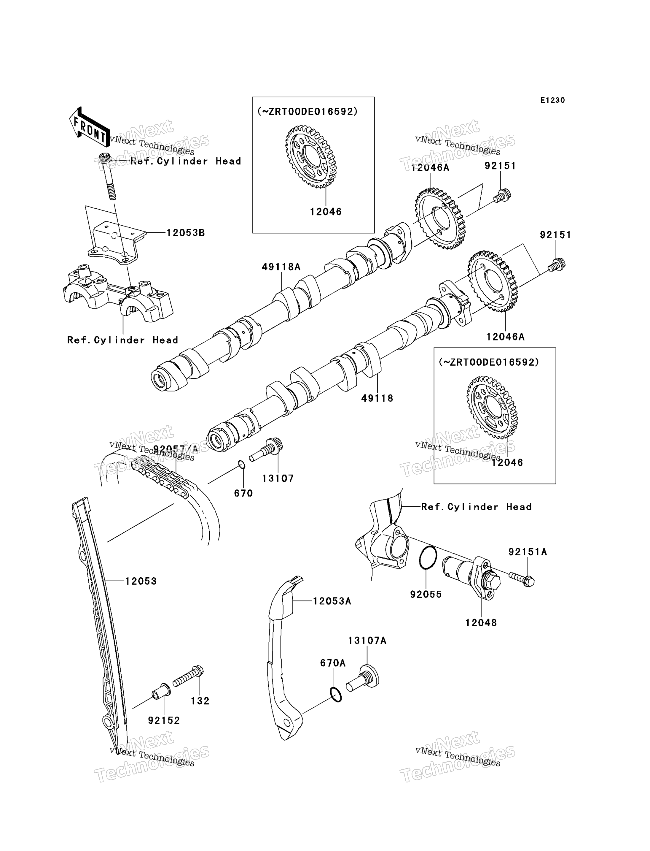 Camshaft(S) / Tensioner
