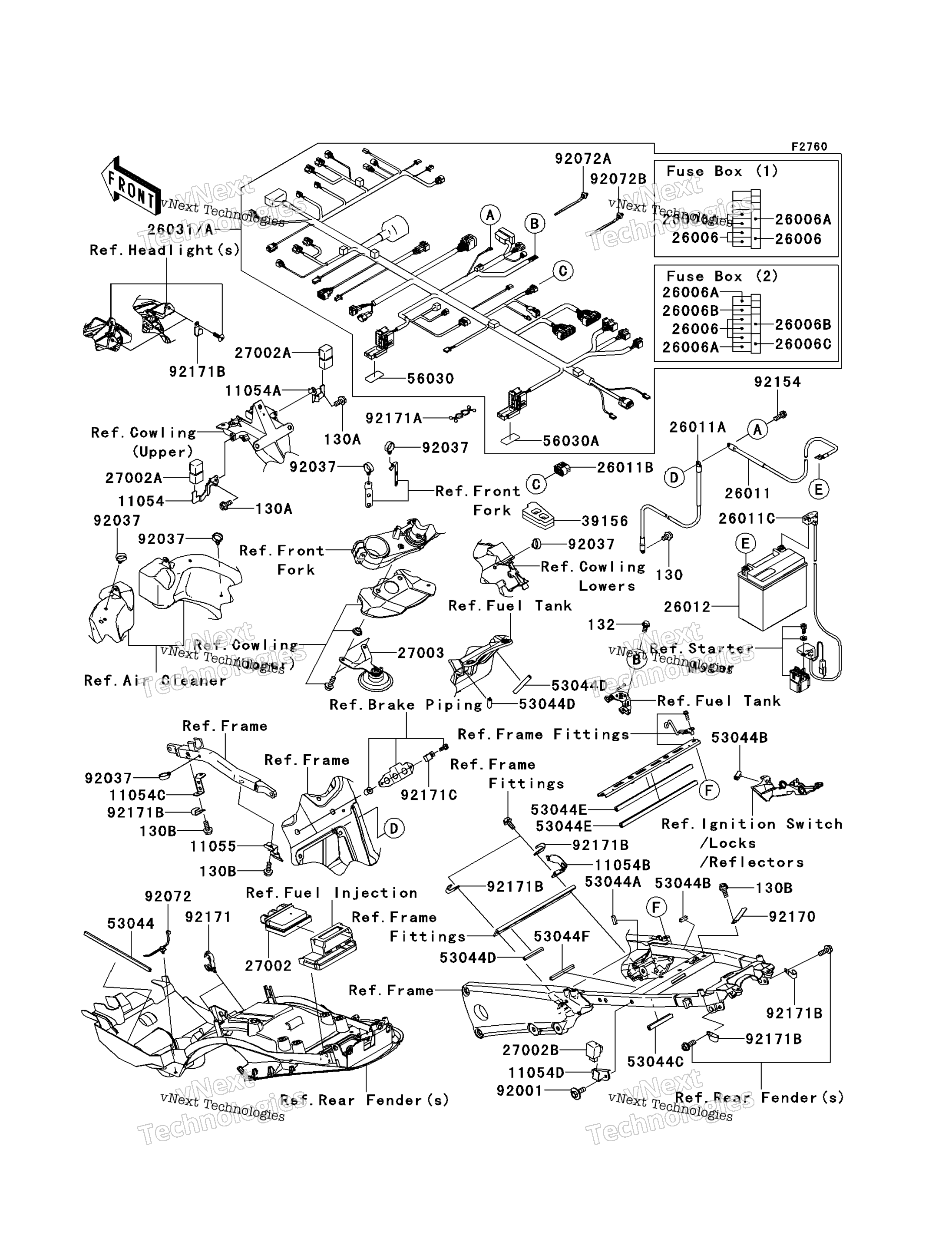 Шасси Electrical Equipment