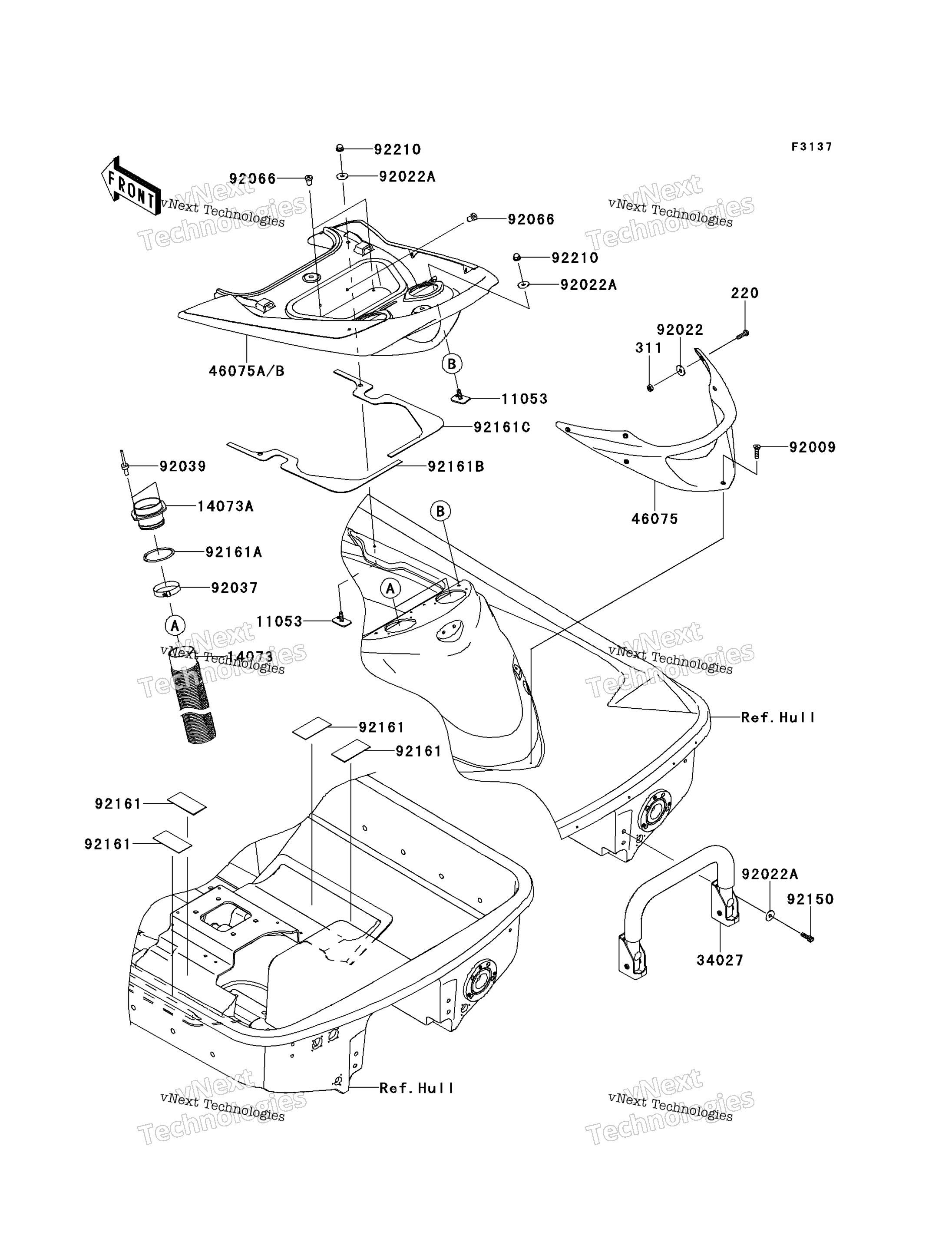 Корпус Rear Fittings