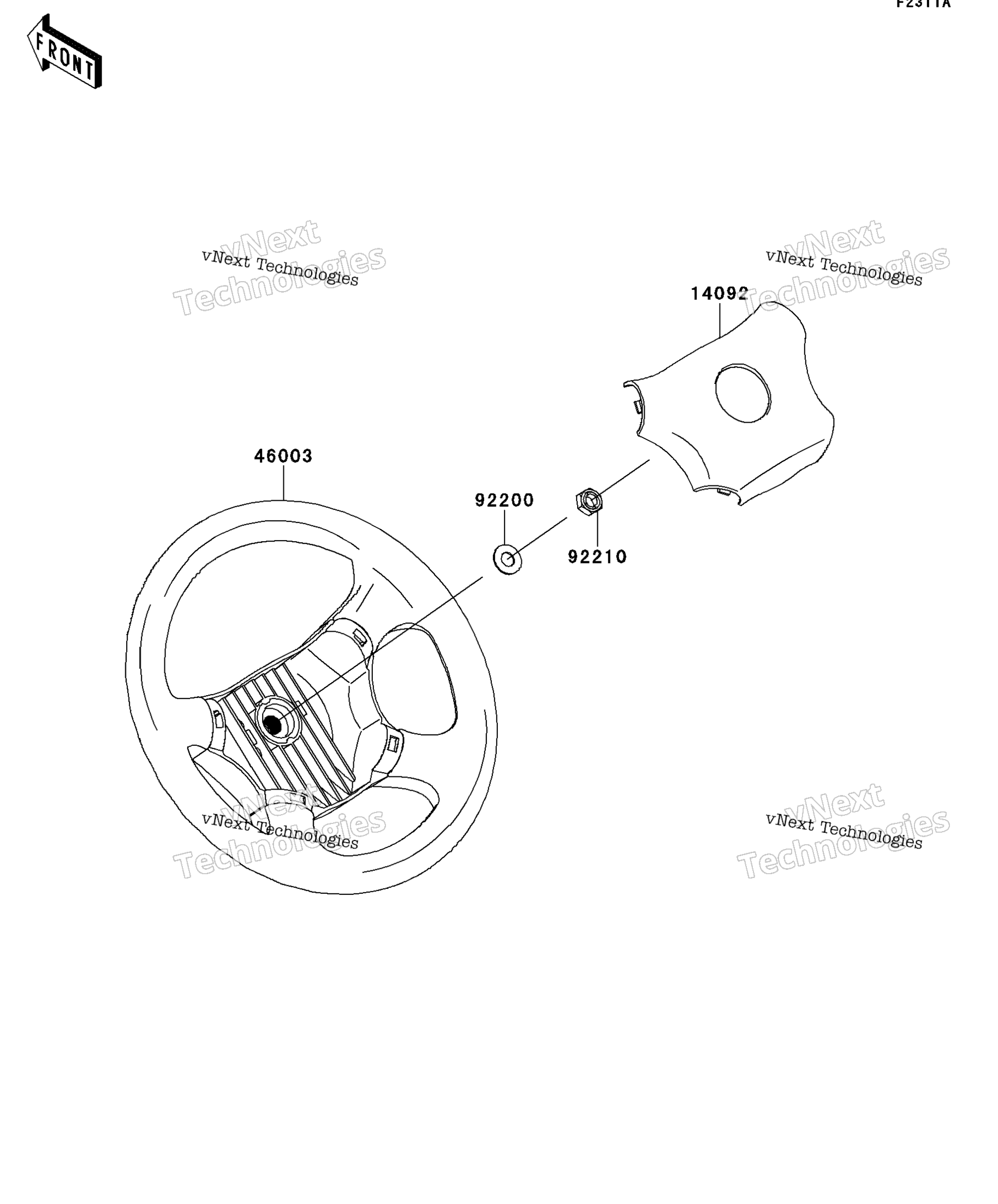 Рулевое управление Wheel(Gdf)