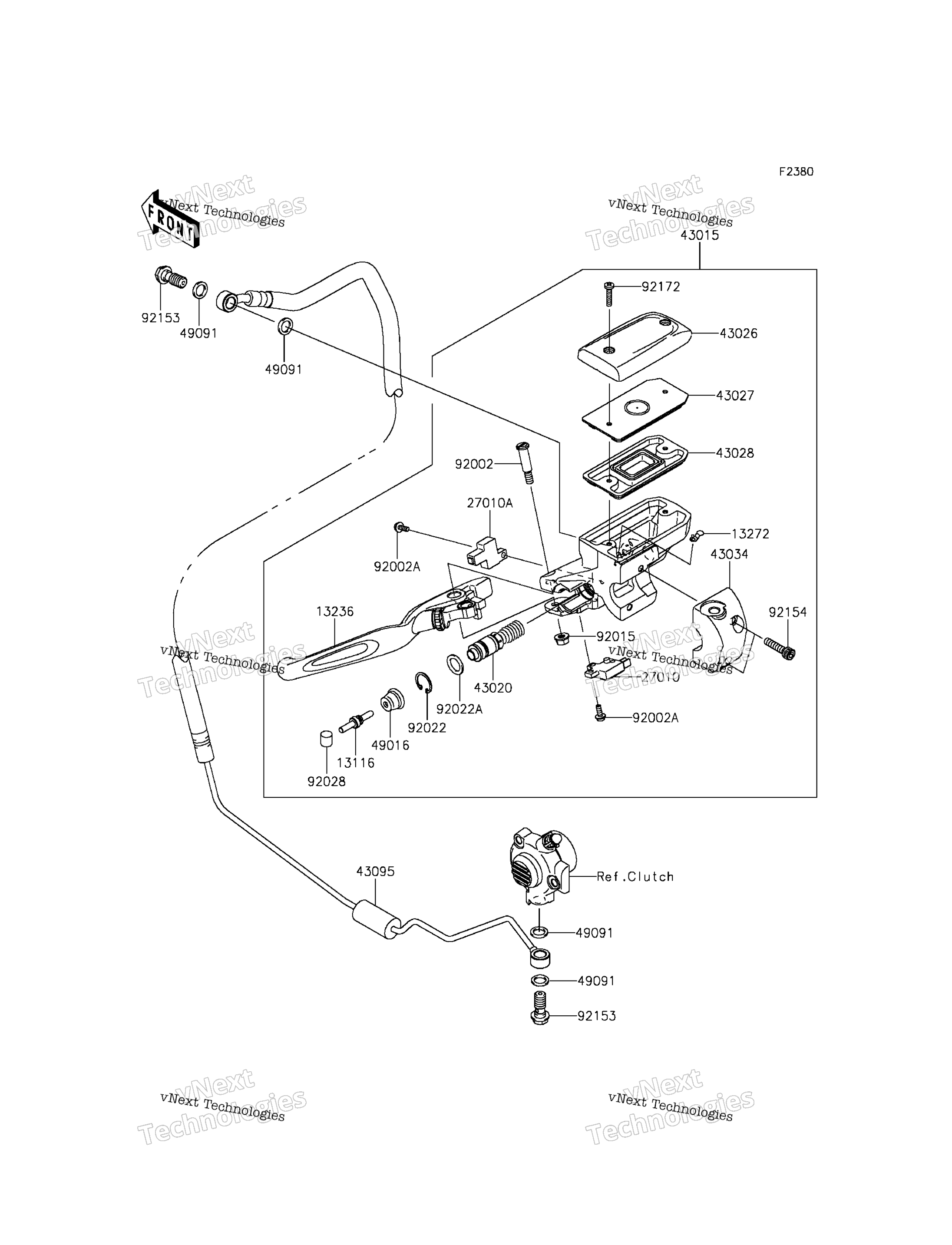 Сцепление MASTER CYLINDER