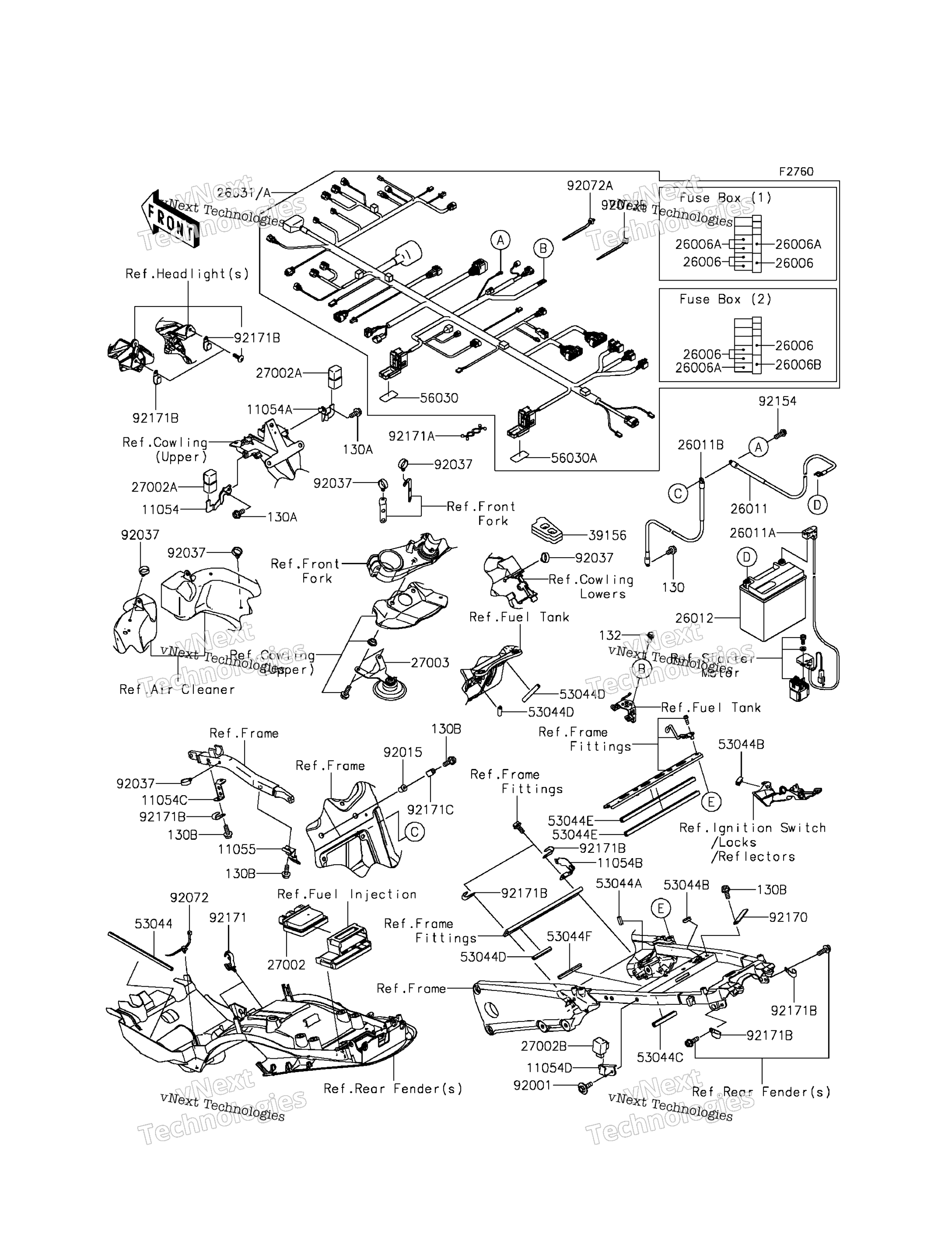 Шасси Electrical Equipment