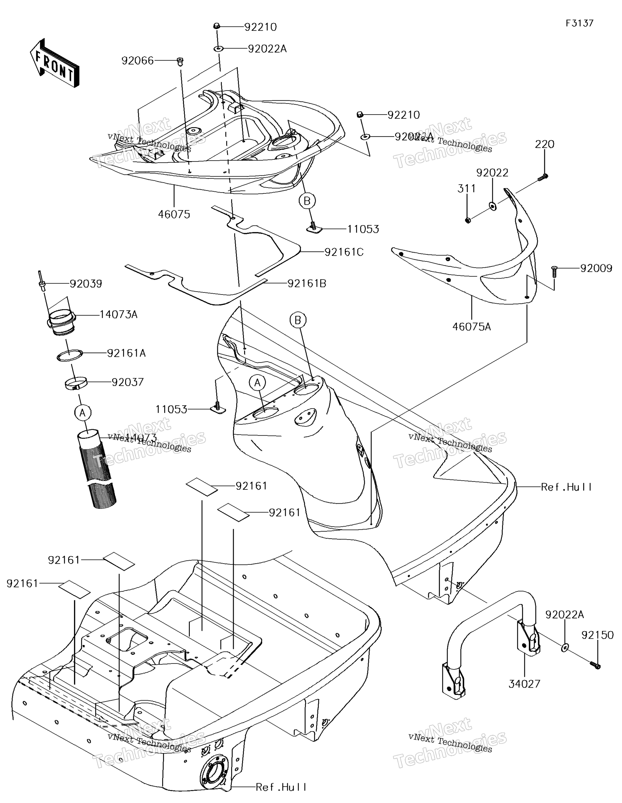 Корпус Rear Fittings