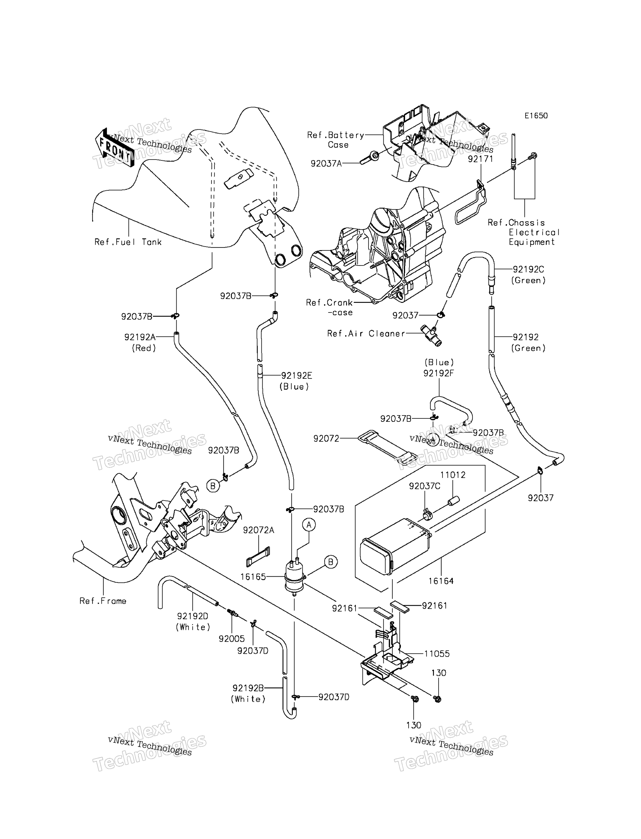 топливный Evaporative System (Kef Kff)