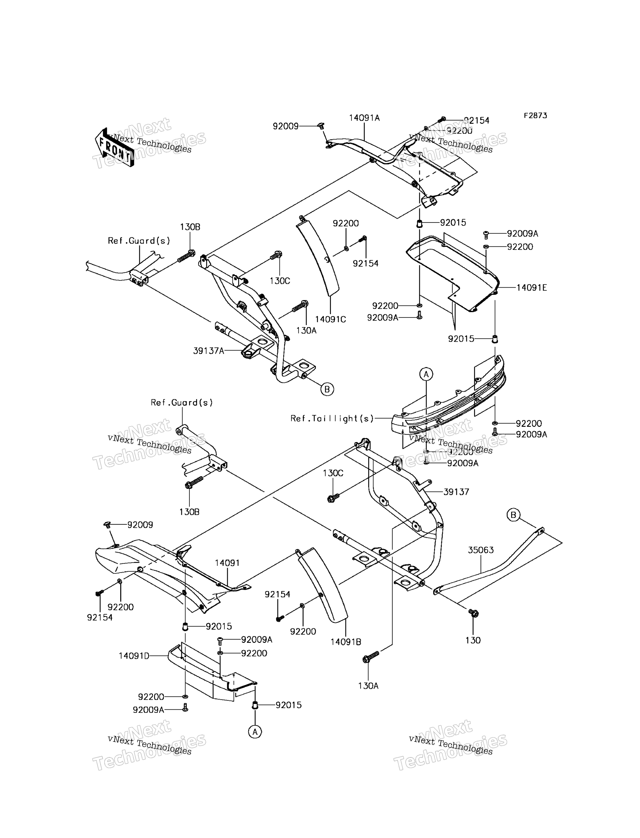 Saddlebags (Side сумка Bracket)