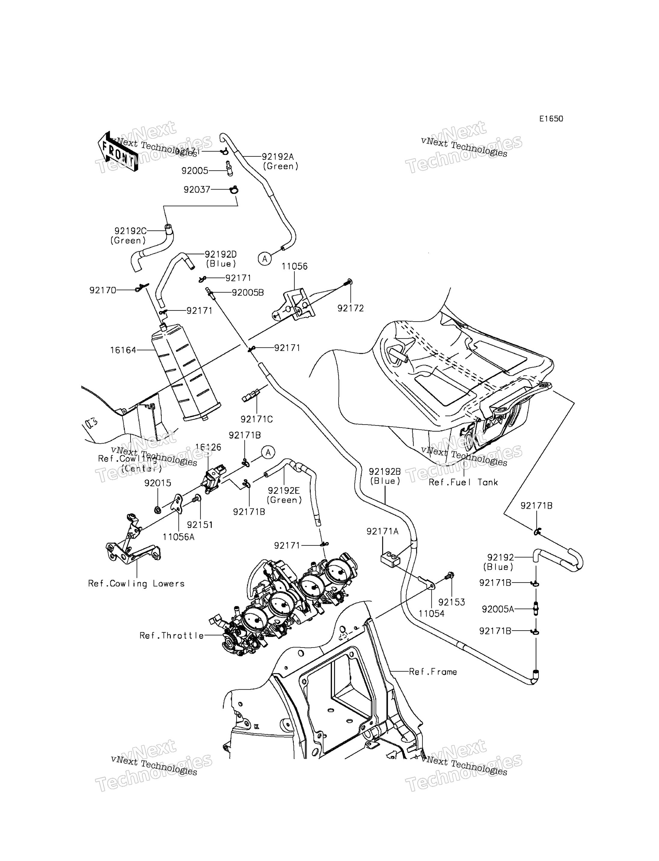 топливный Evaporative System