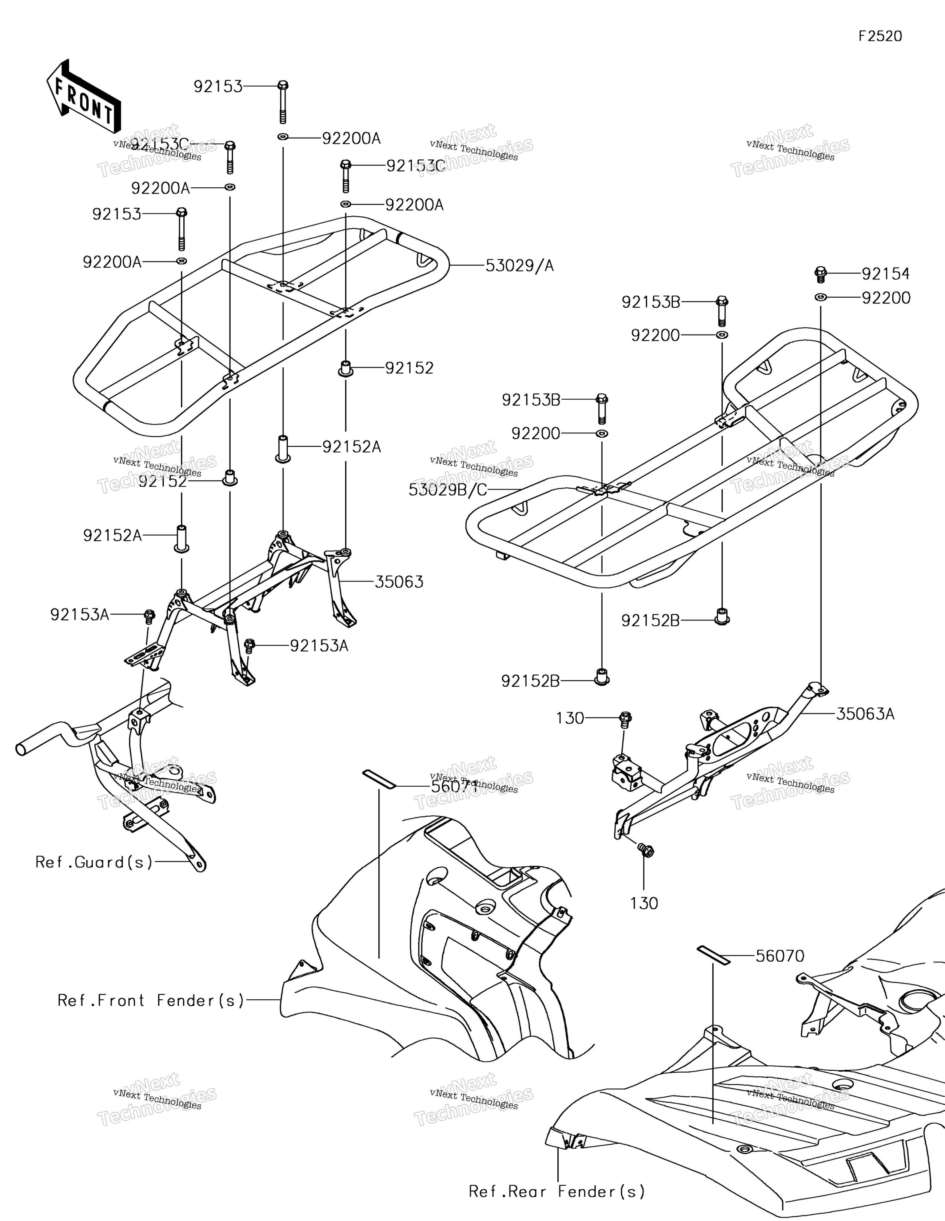 Багажник (S)