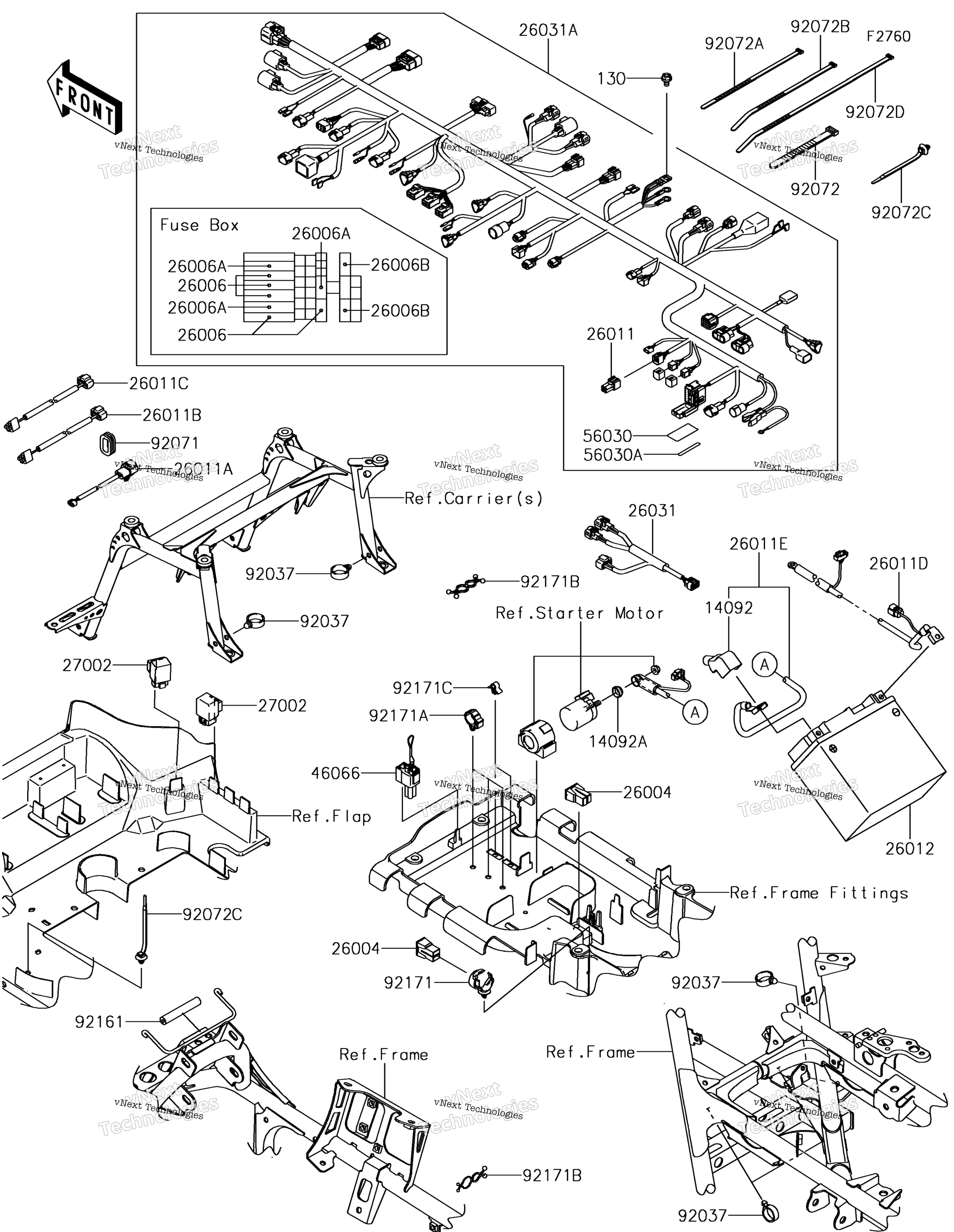 Шасси Electrical Equipment