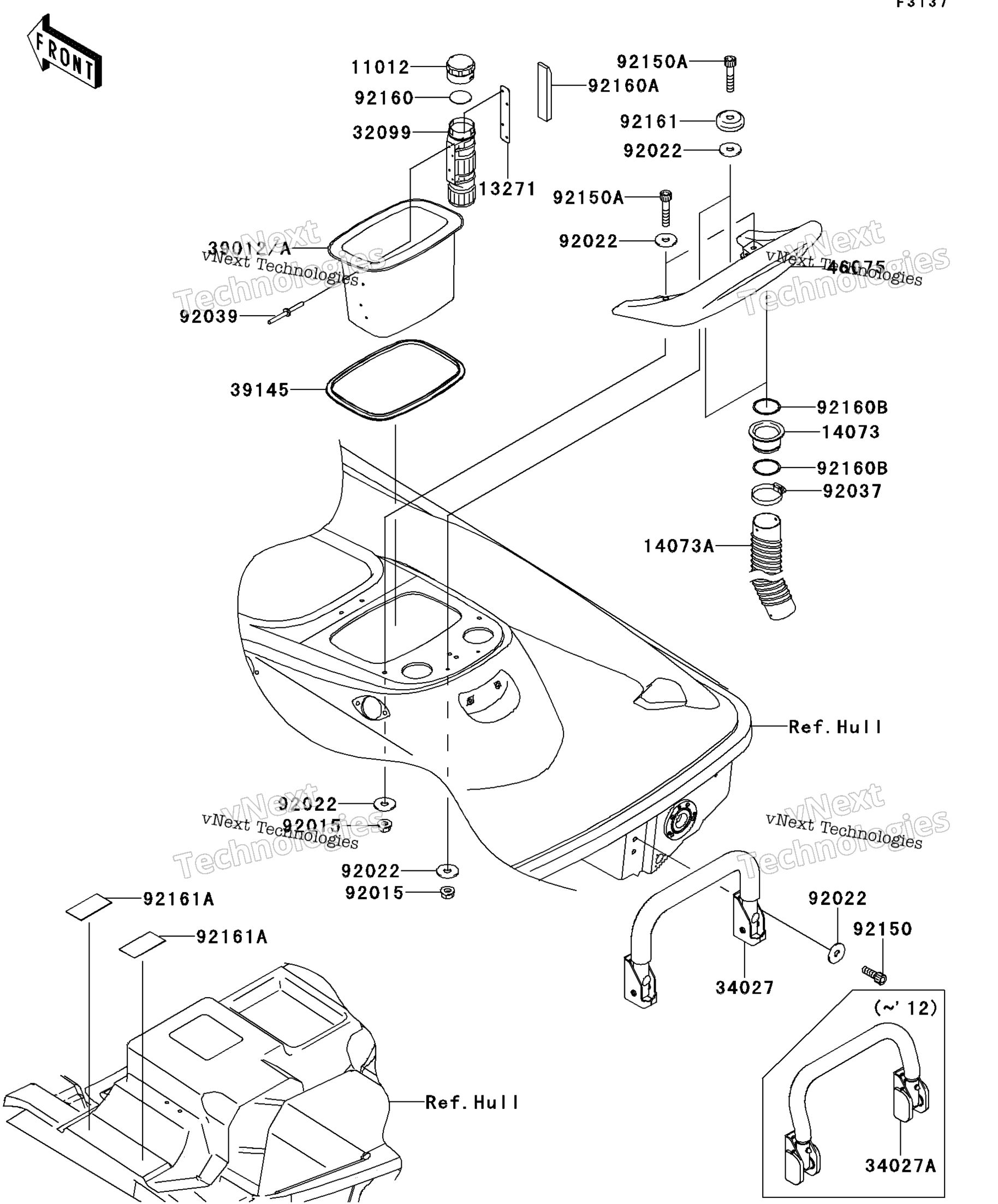 Корпус Rear Fittings