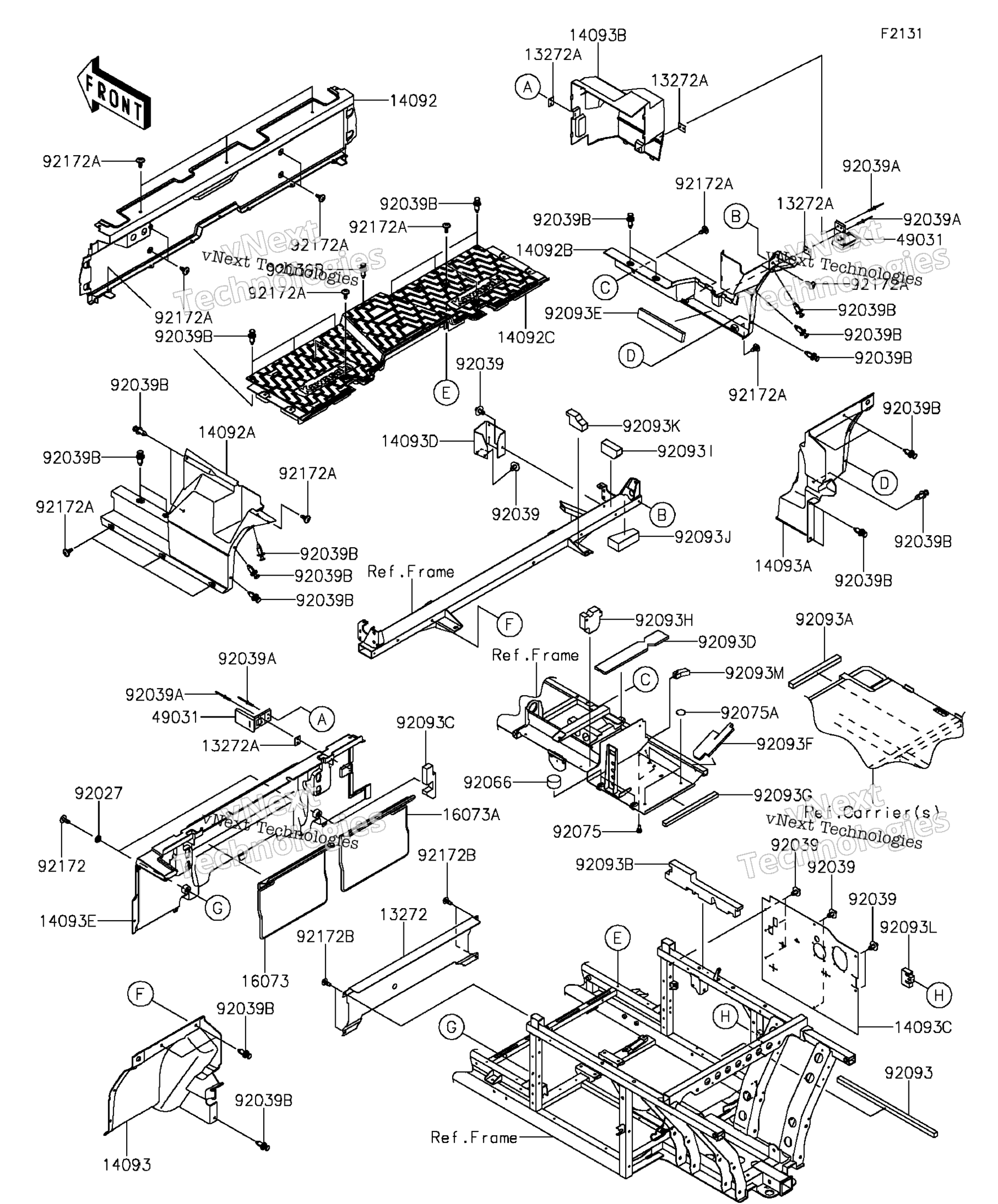 Рама Fittings(Rear)(Cff)