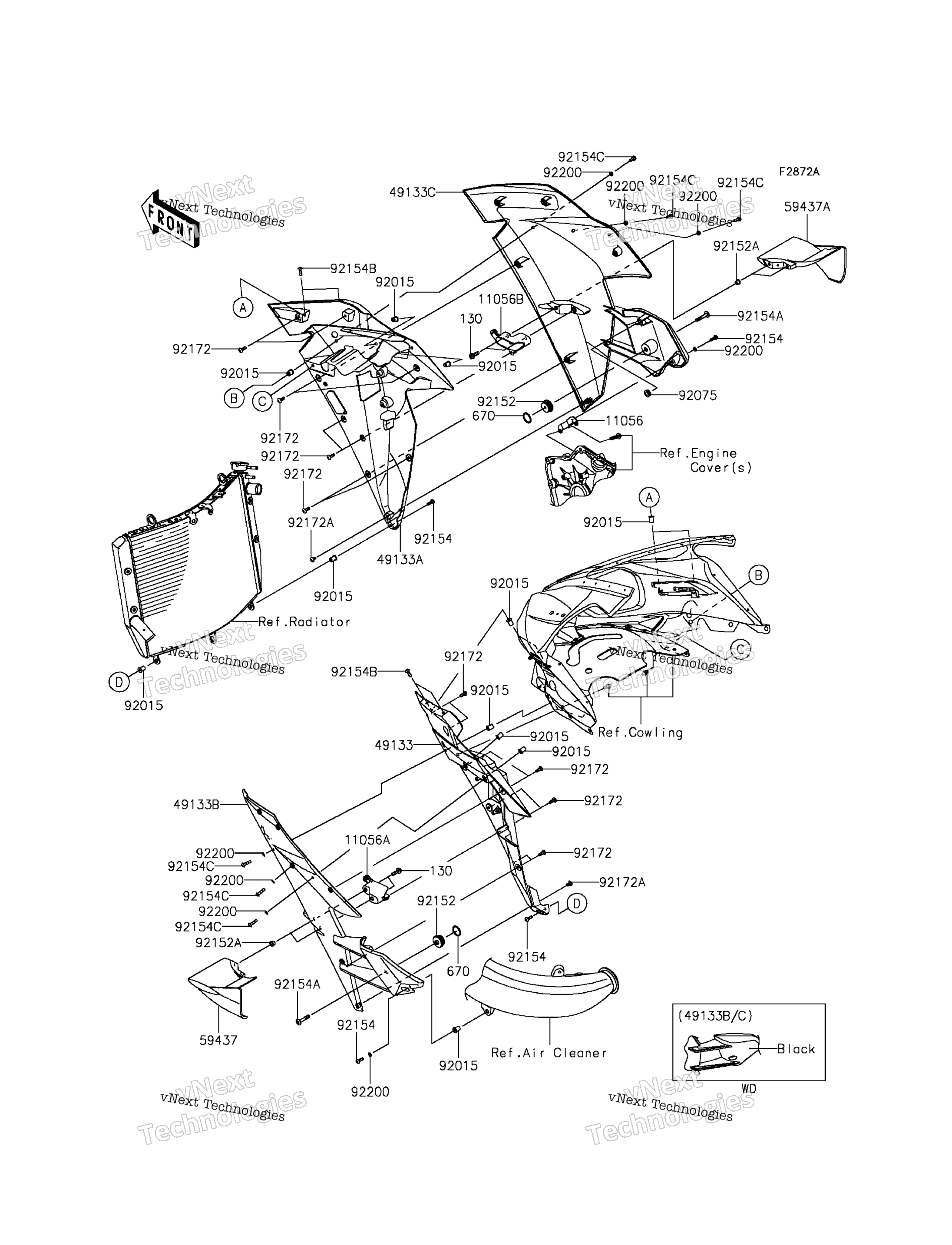 Обтекатель Lowers (Pgf)