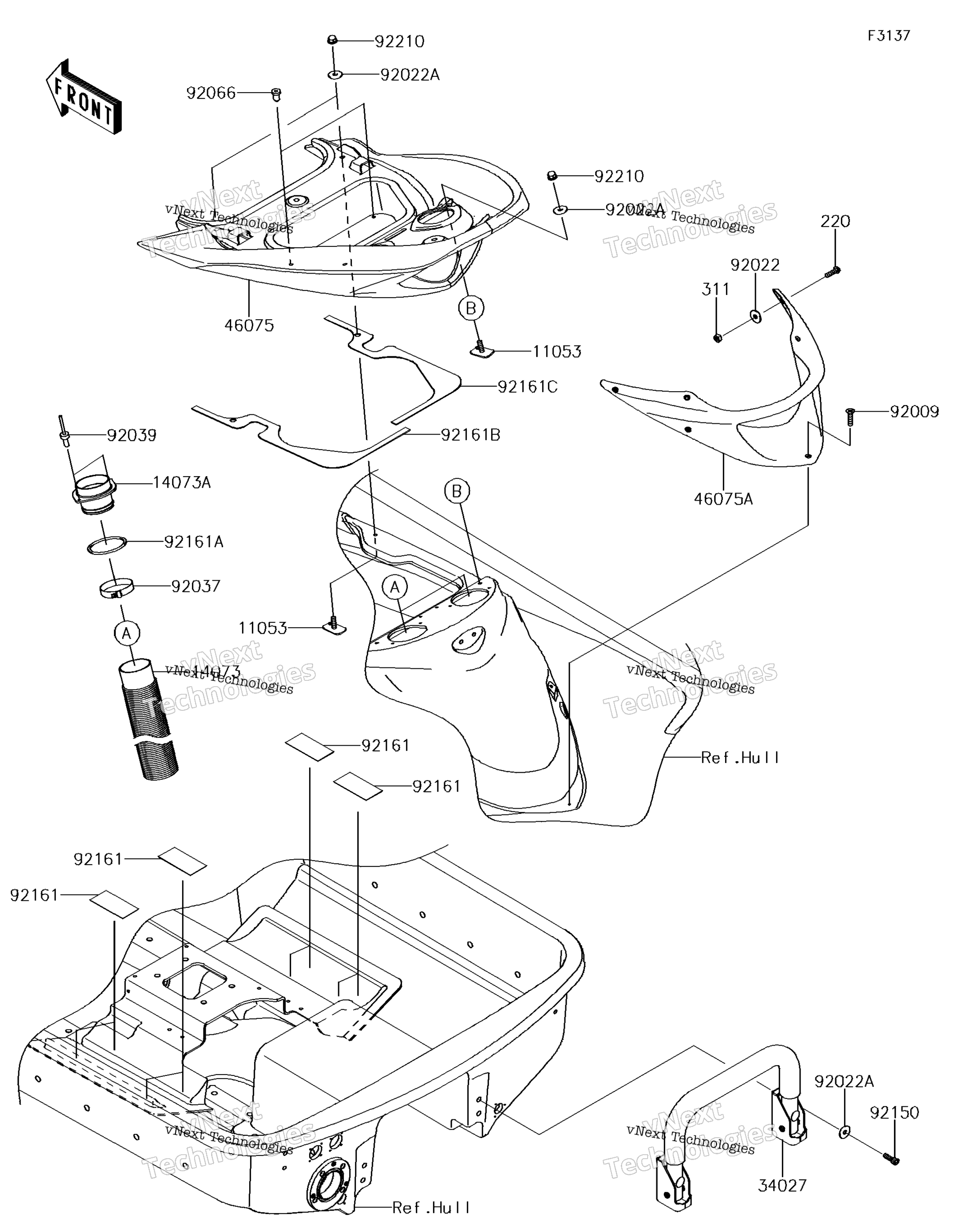 Корпус Rear Fittings