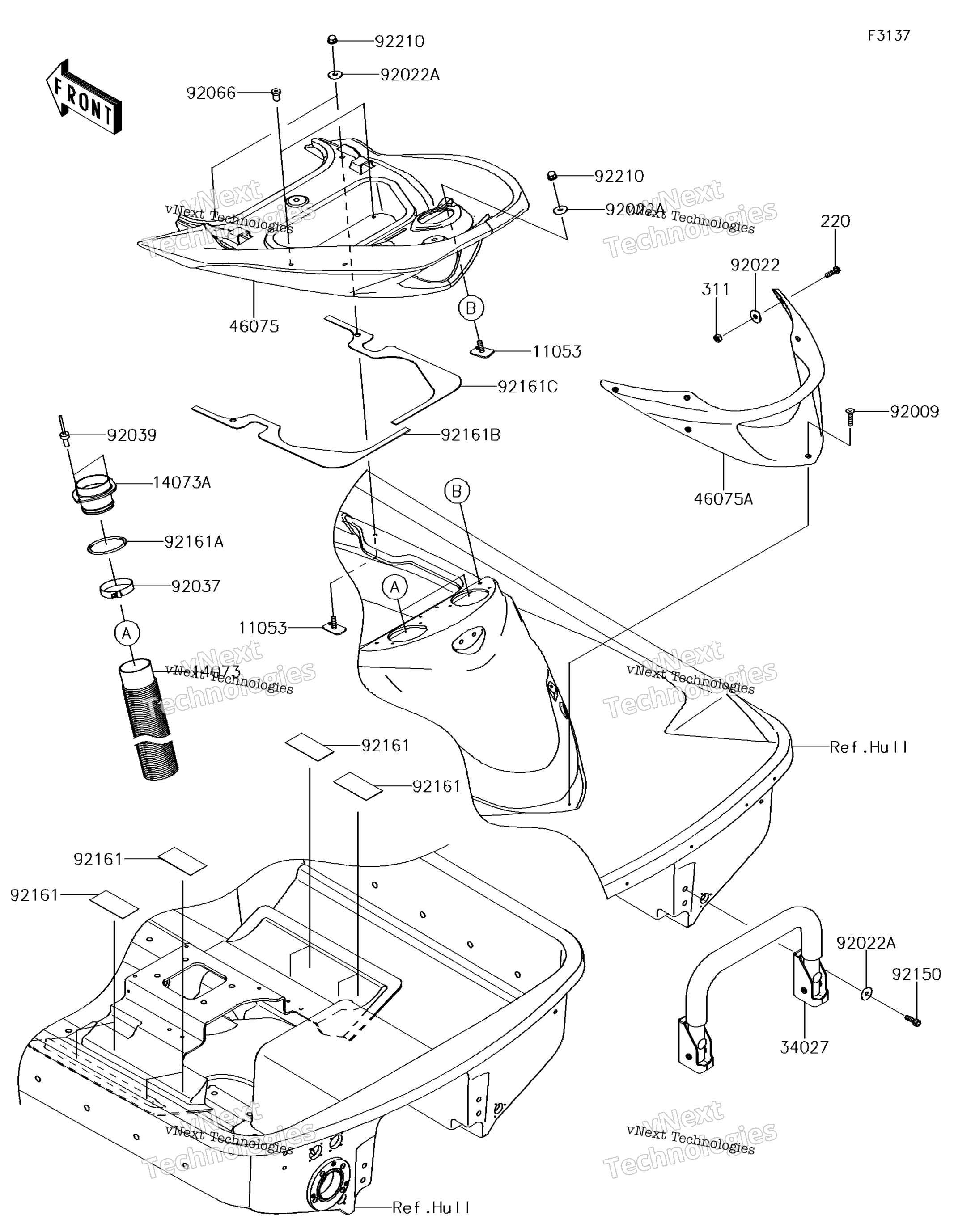 Корпус Rear Fittings