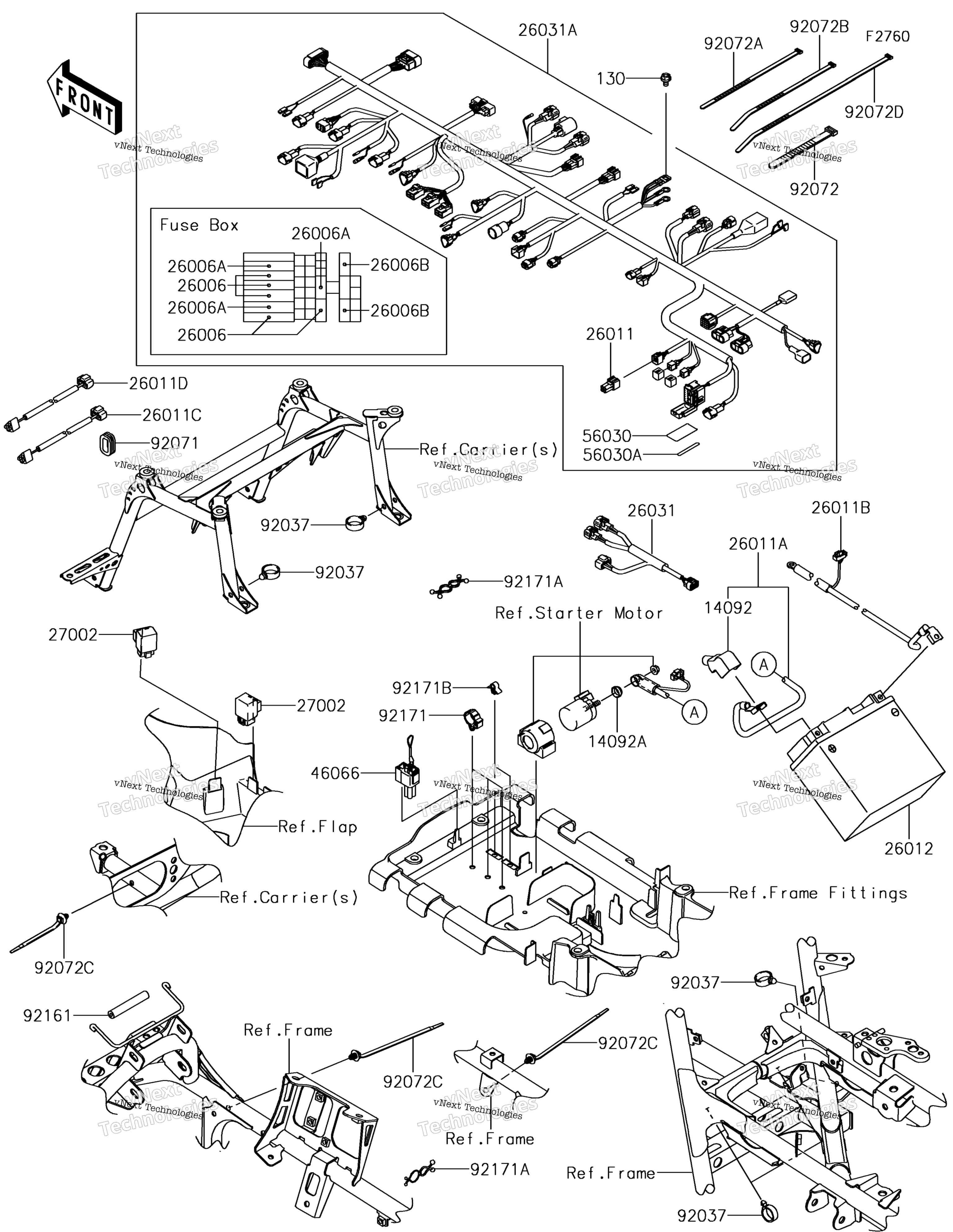Шасси Electrical Equipment