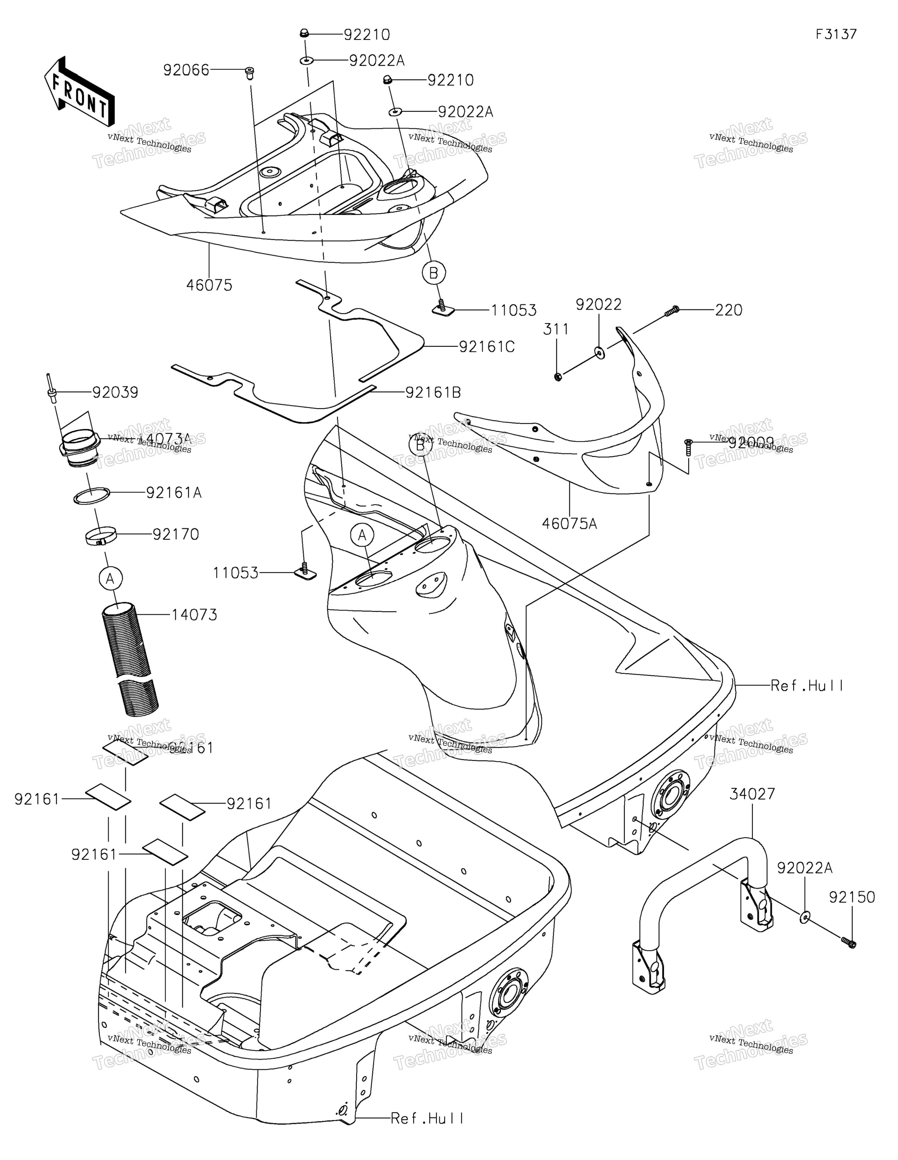 Корпус Rear Fittings
