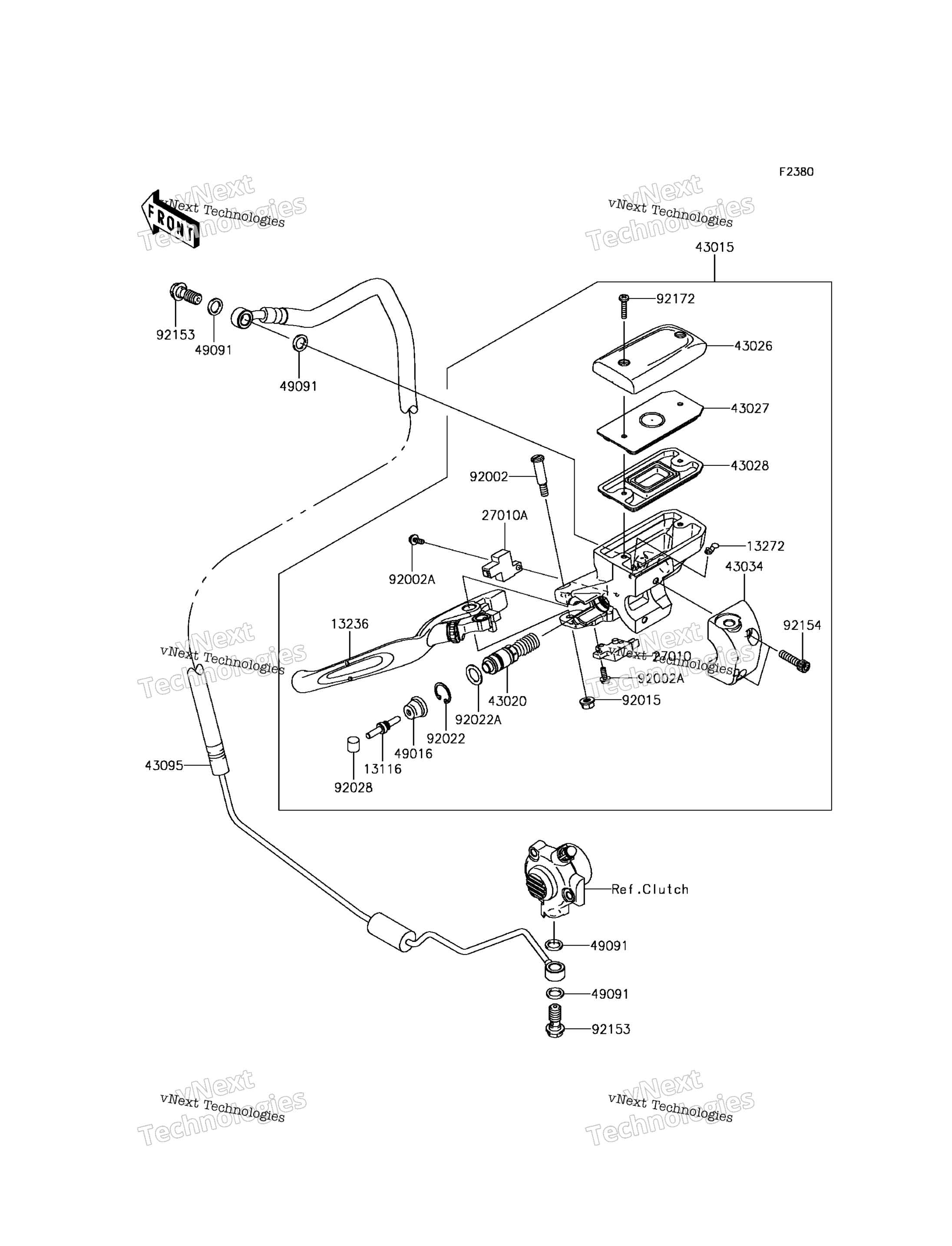 Сцепление MASTER CYLINDER