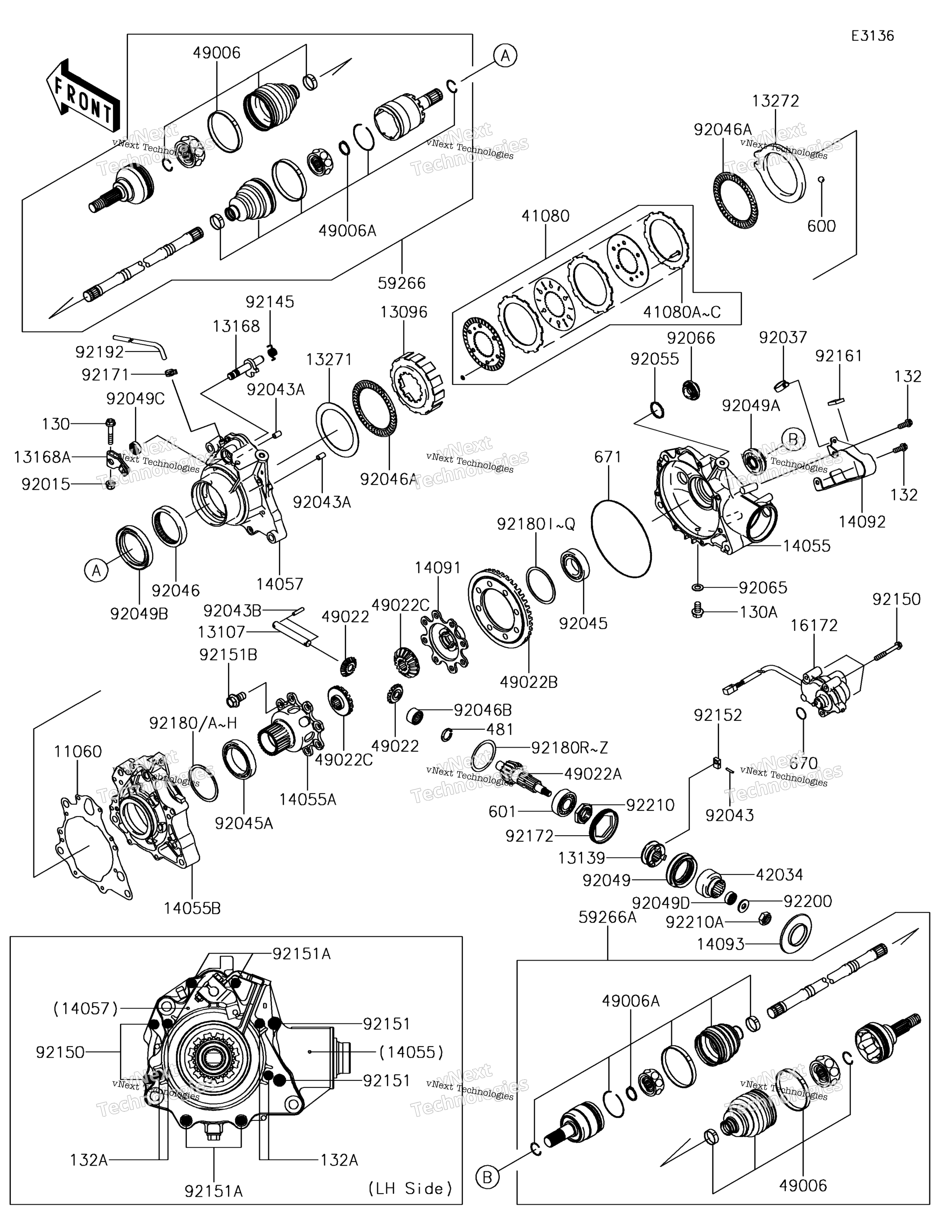 Привод Shaft-Front
