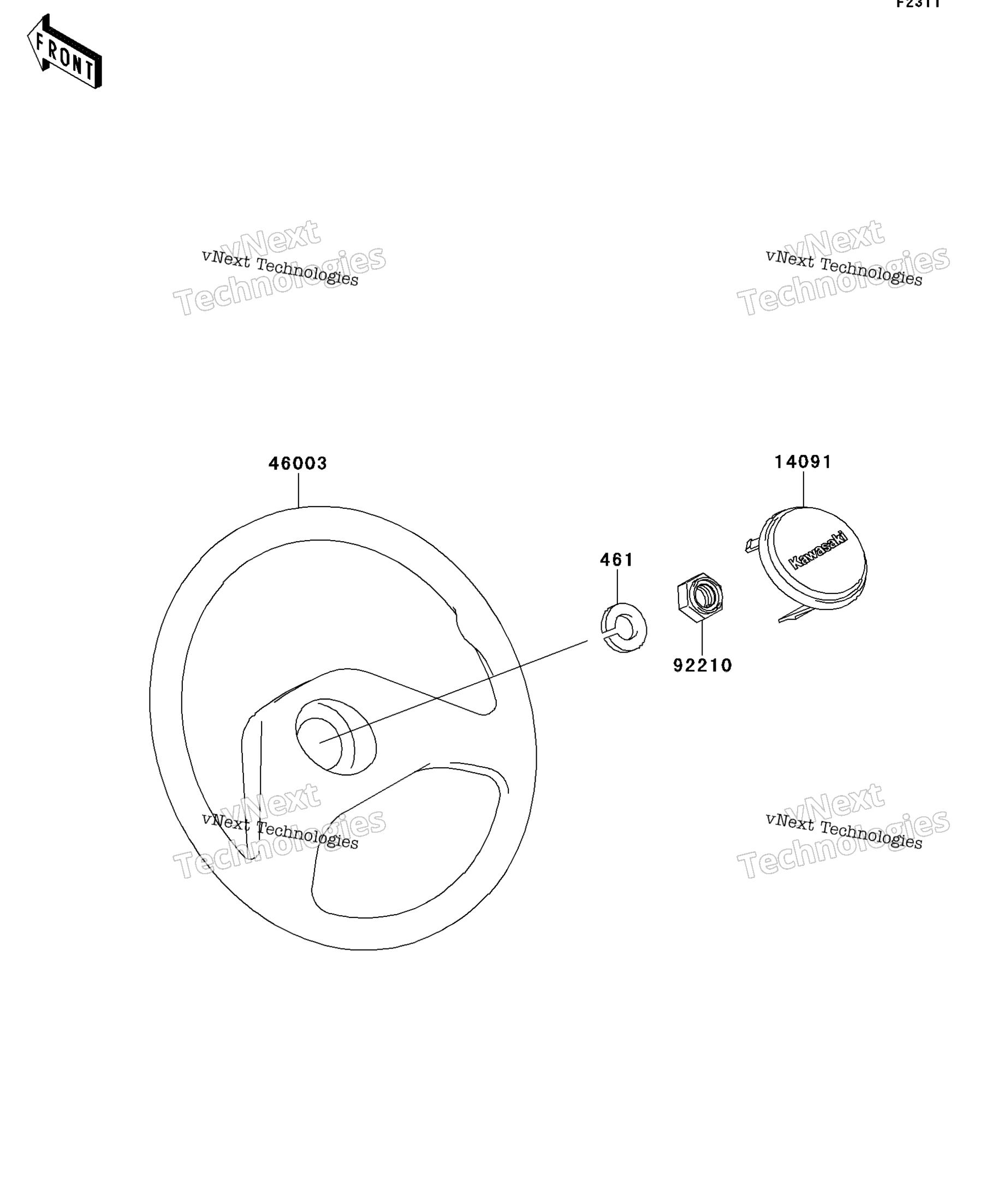 Рулевое управление Wheel(Rcf/Rcfa)