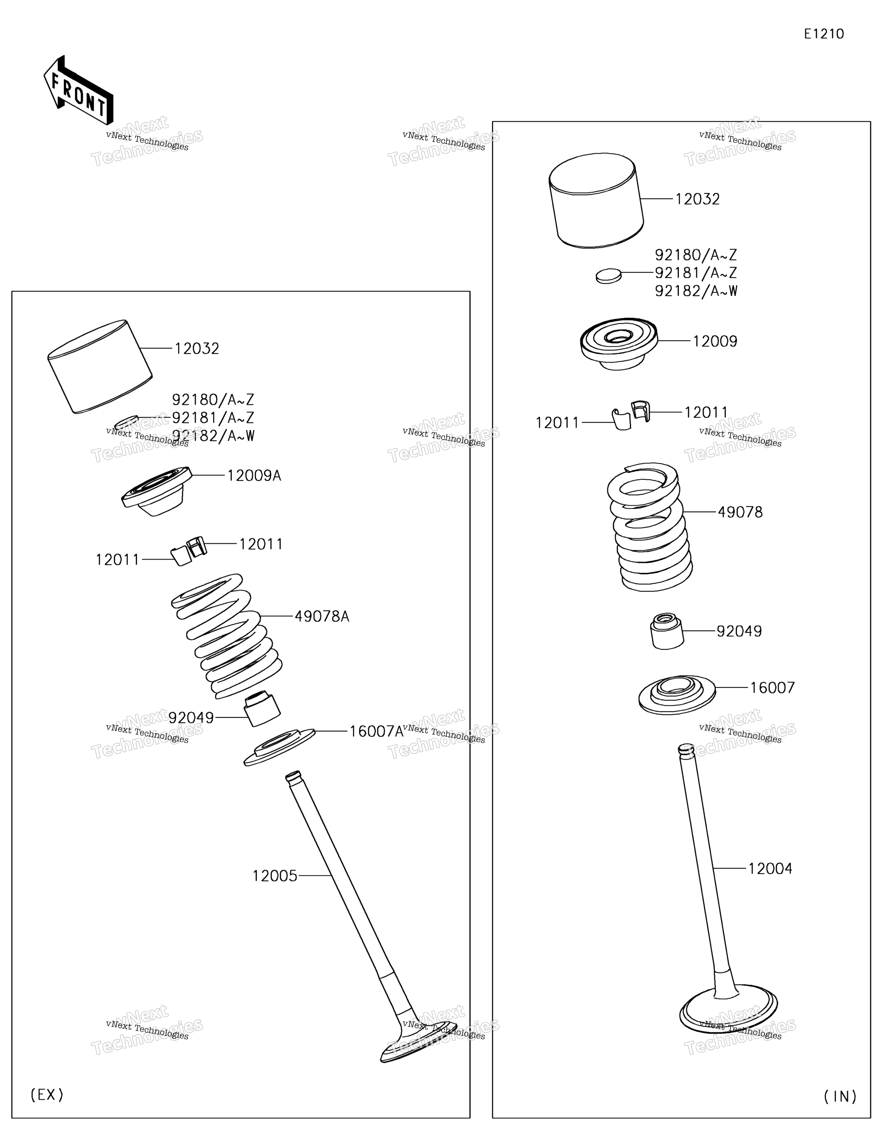 Клапанный механизм (S)