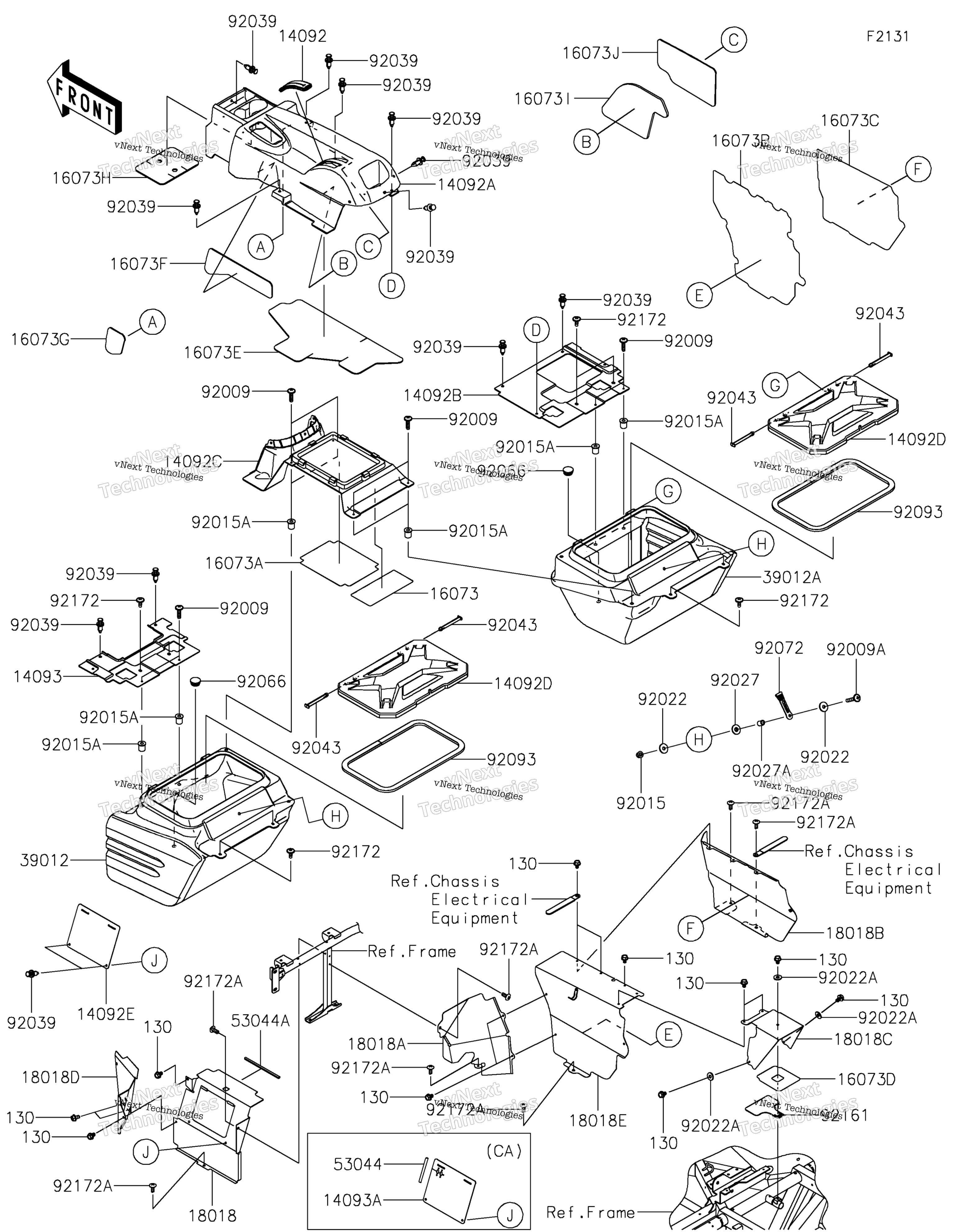 Рама Fittings(Rear)