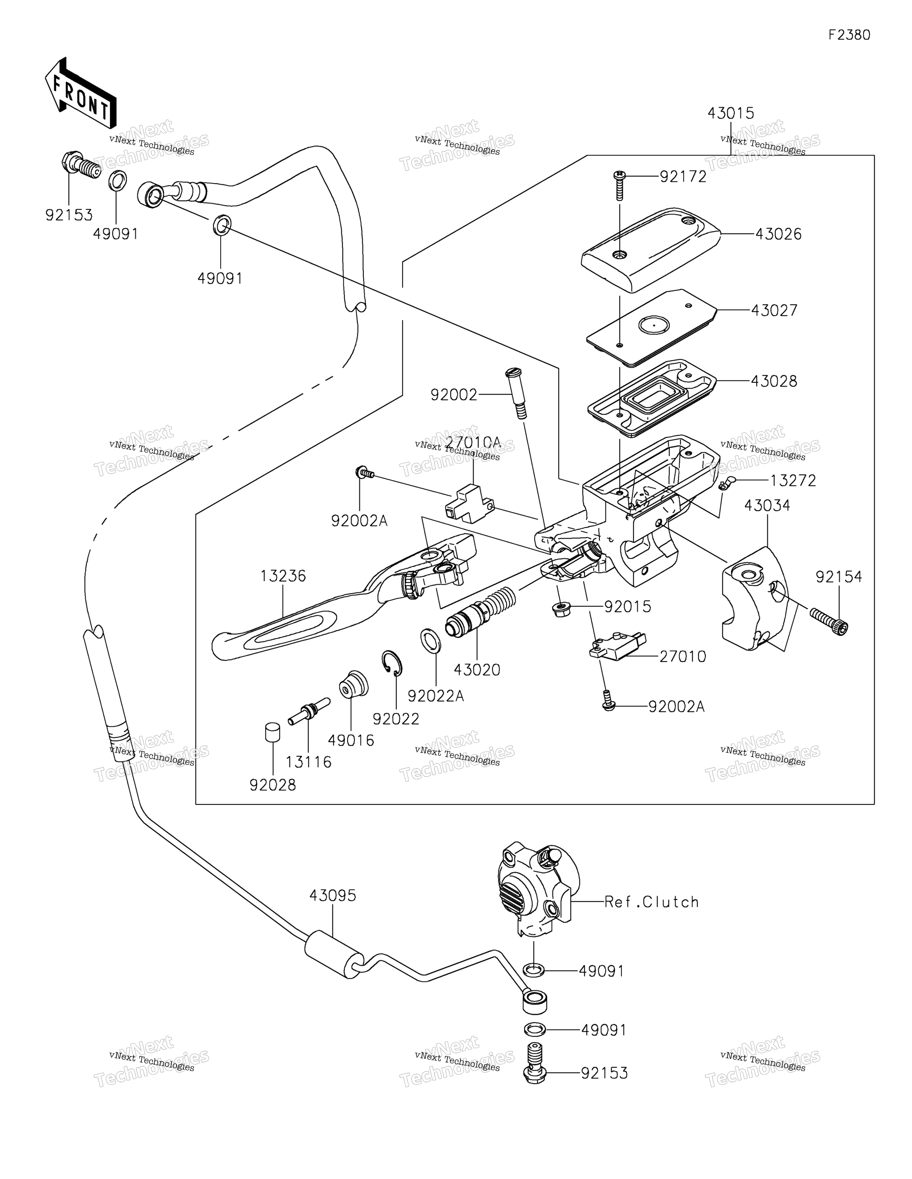 Сцепление MASTER CYLINDER