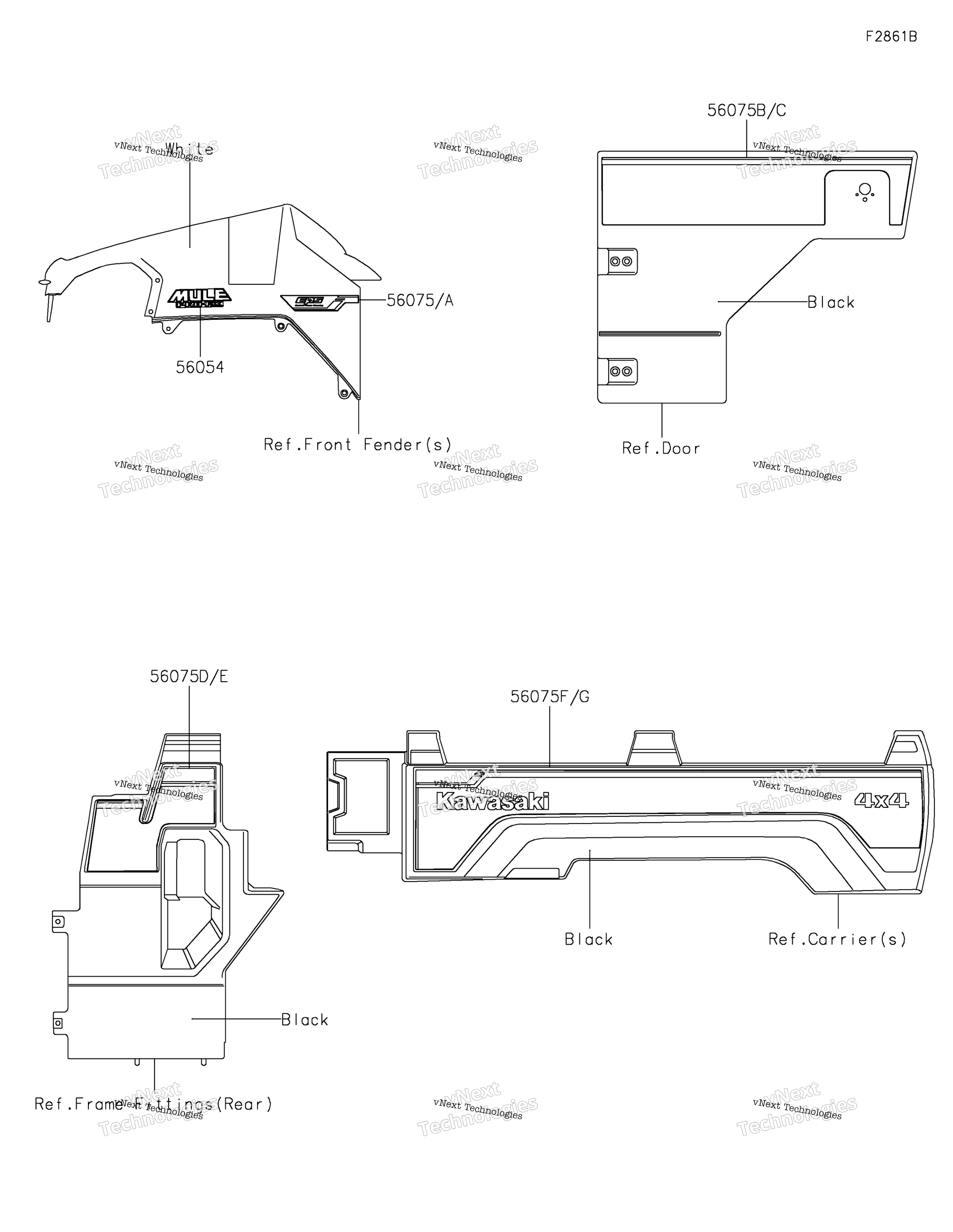 Decals(White)(Fkf / Flf)