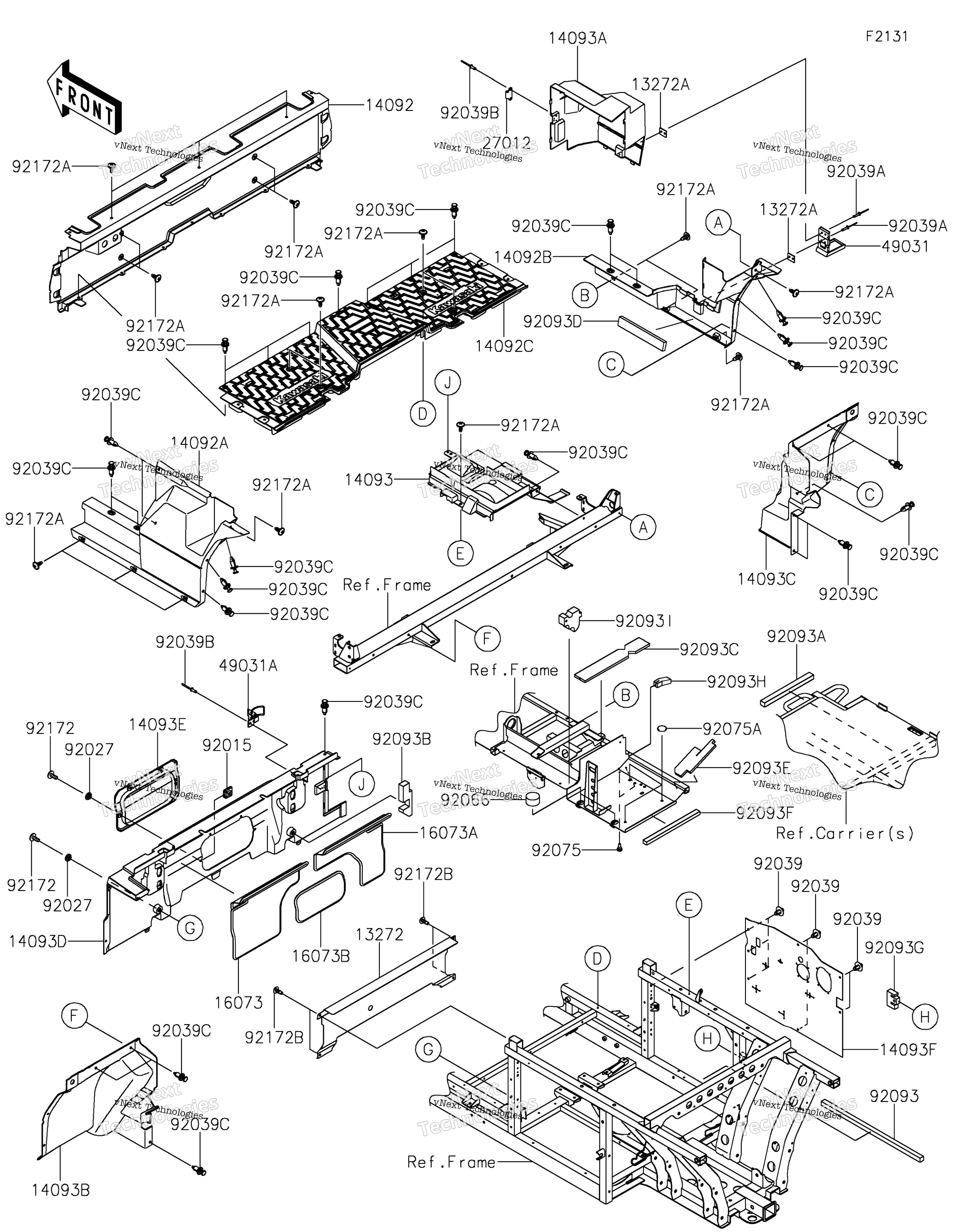 Рама Fittings(Rear)