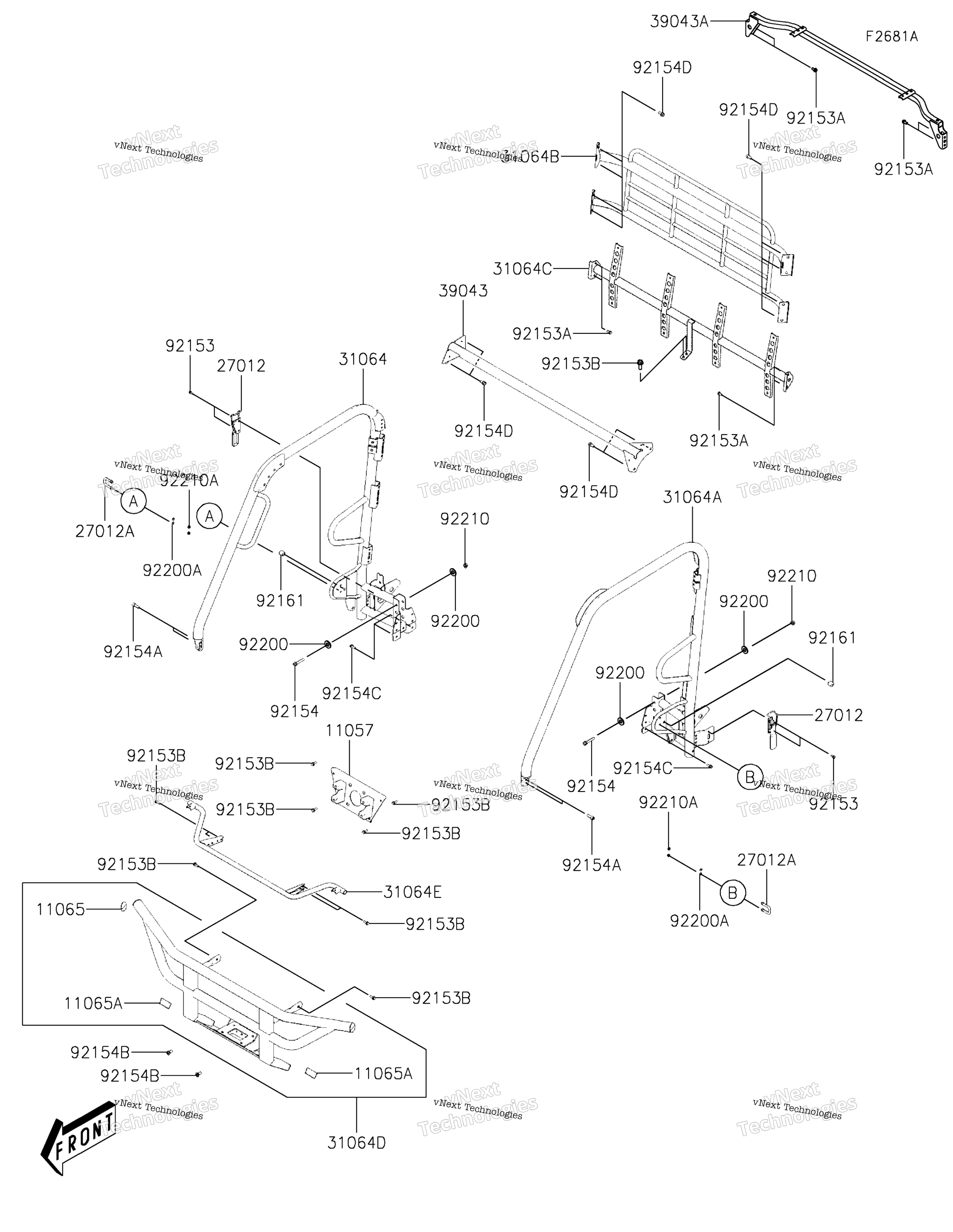 Guards / Cab Frame(Dlf)
