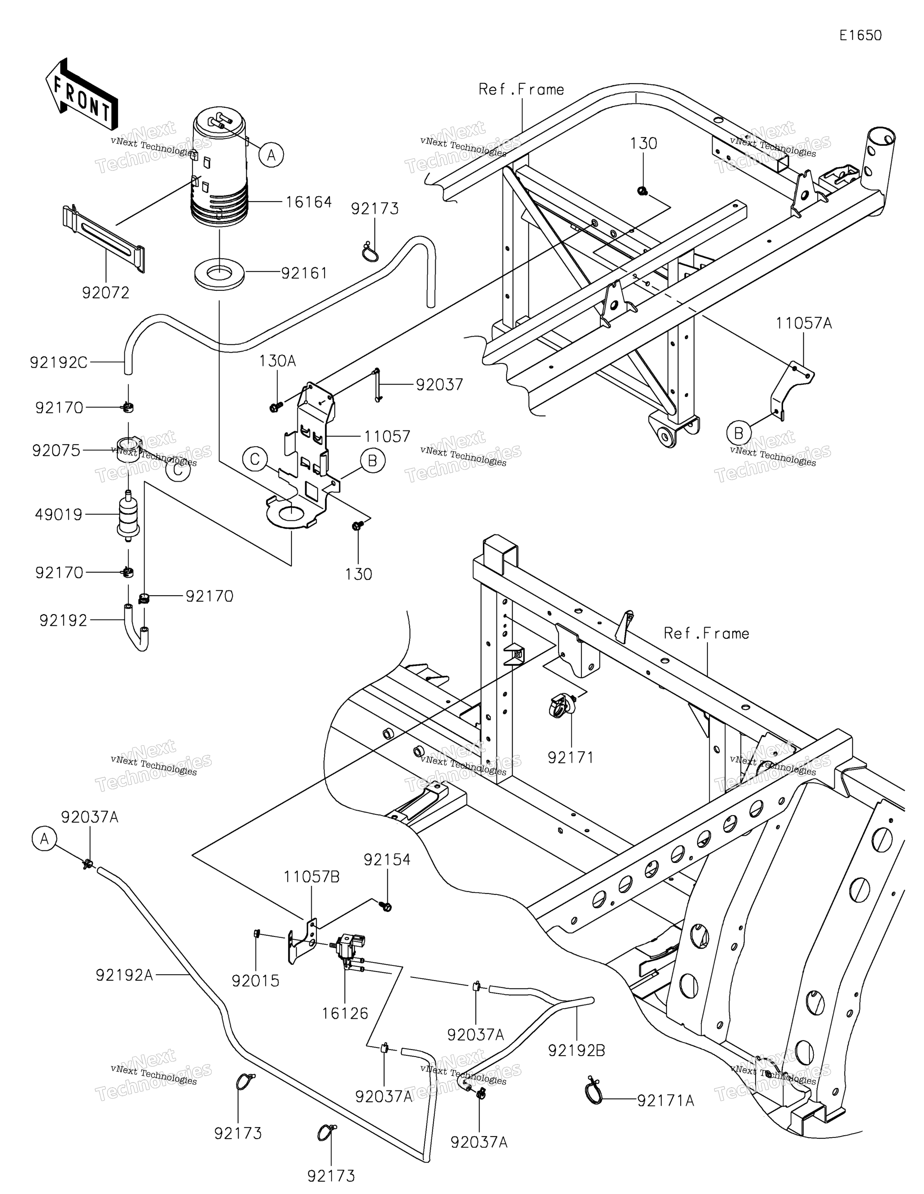 топливный Evaporative System(Ajf / Akf)(Ca) 2
