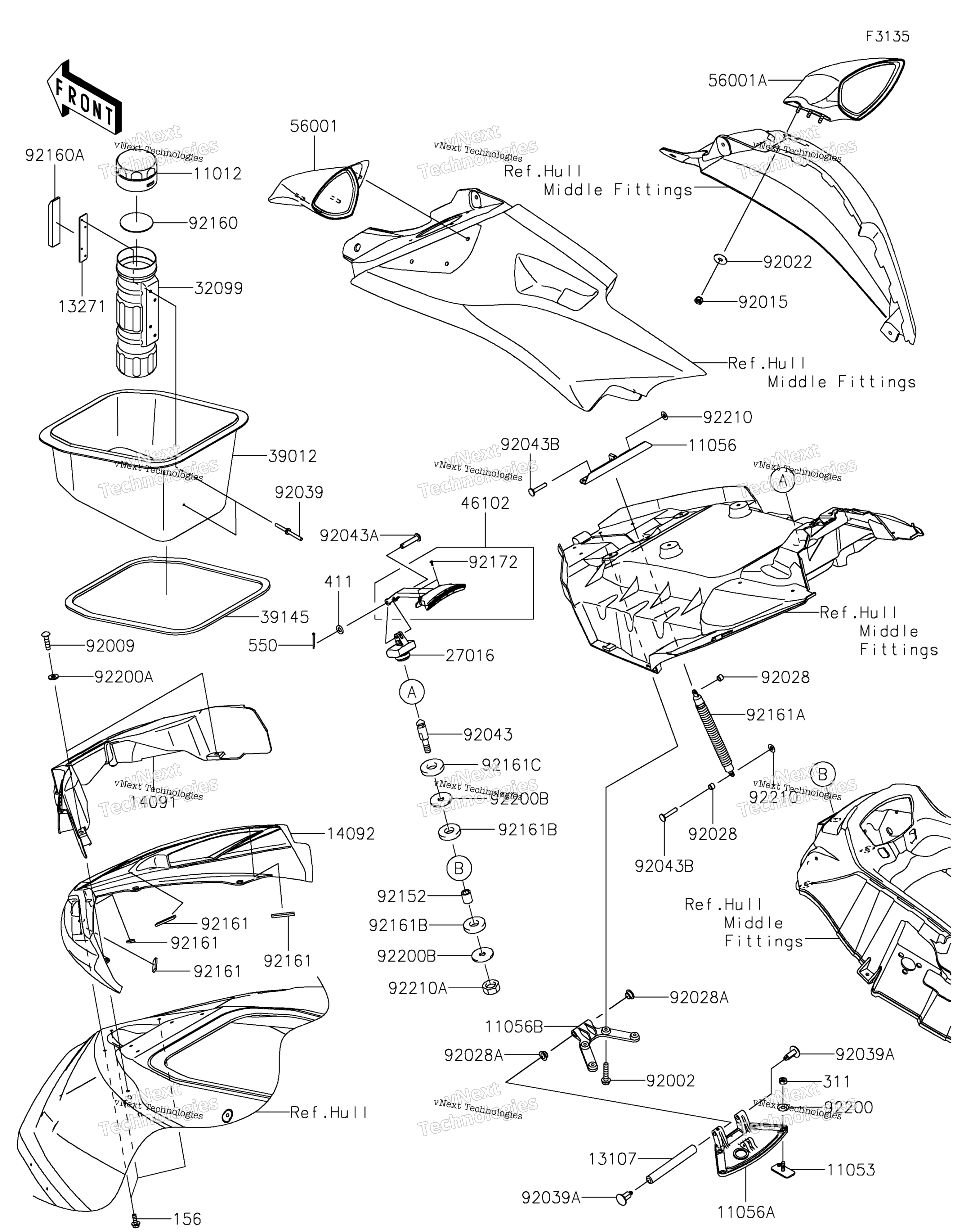 Корпус Front Fittings 2