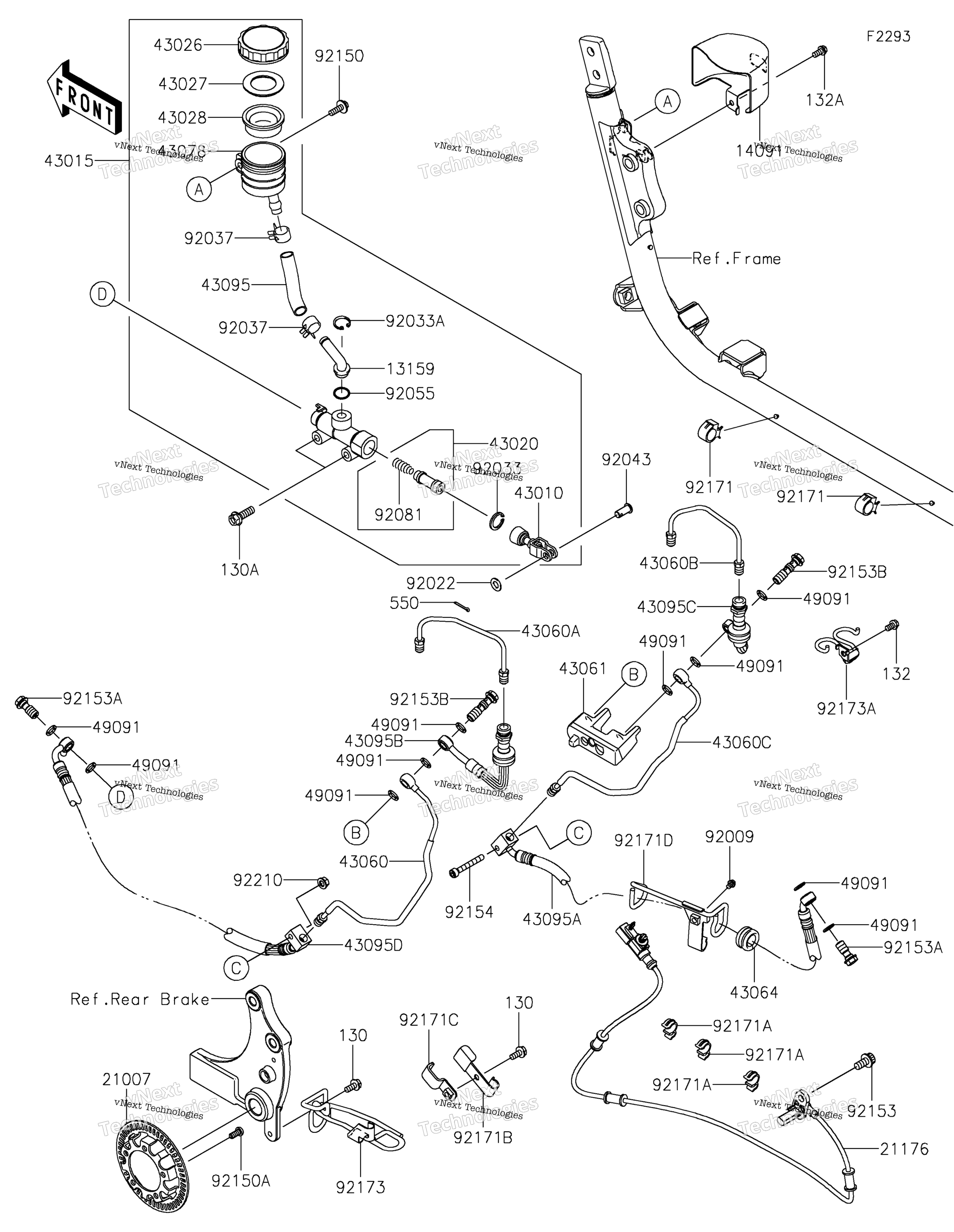 Задняя часть Master Cylinder 2