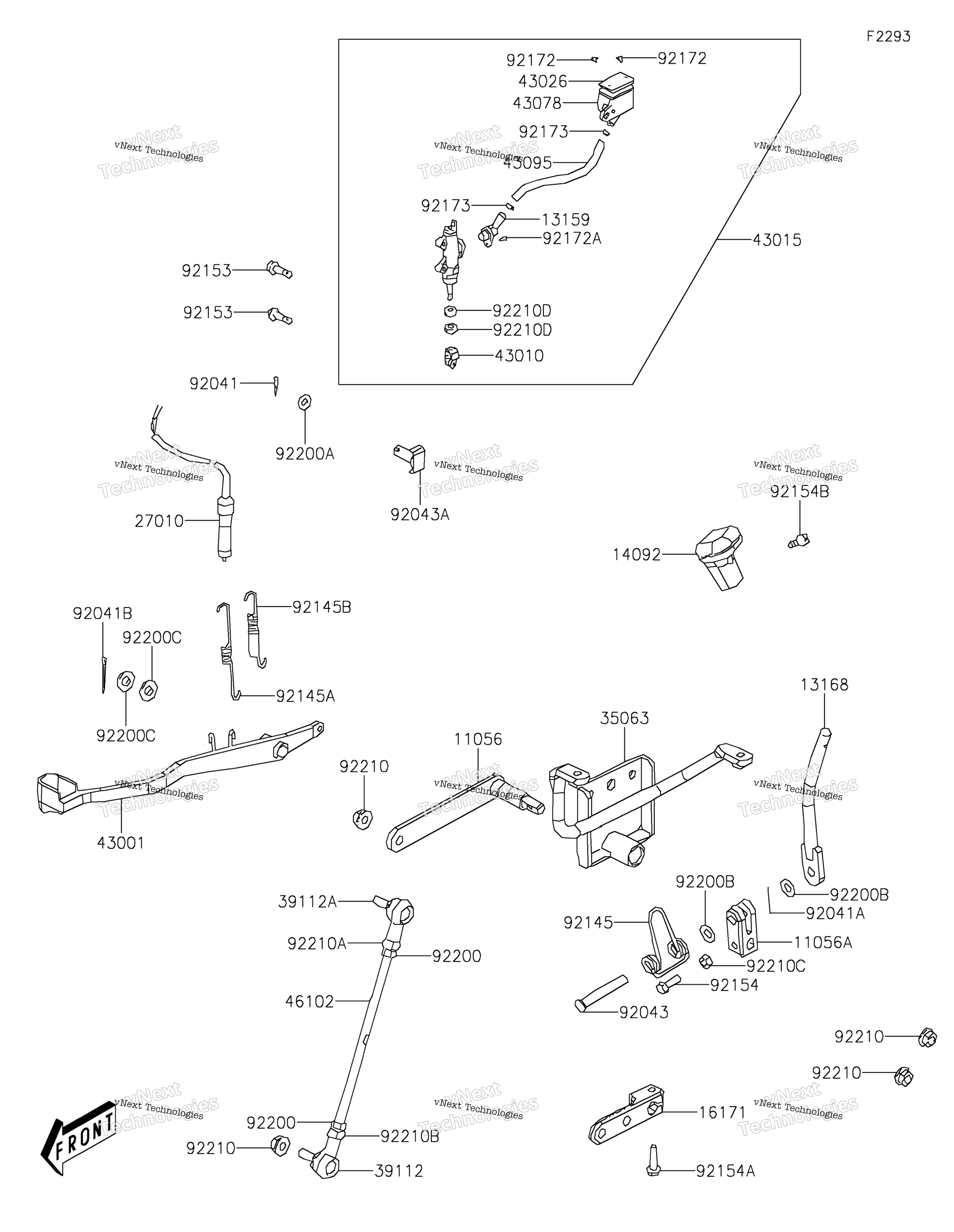 Задняя часть Master Cylinder 2