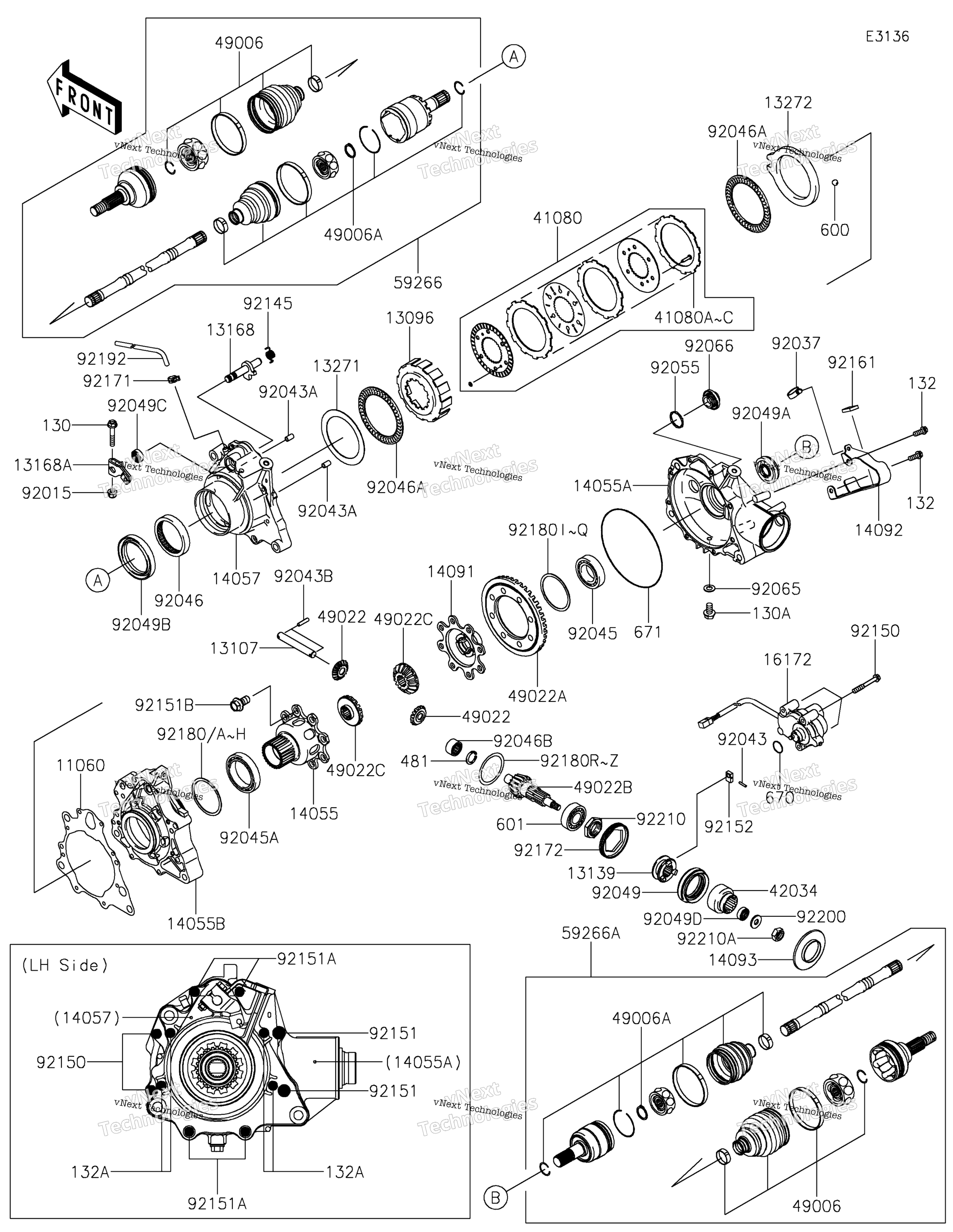 Привод Shaft-Front 3