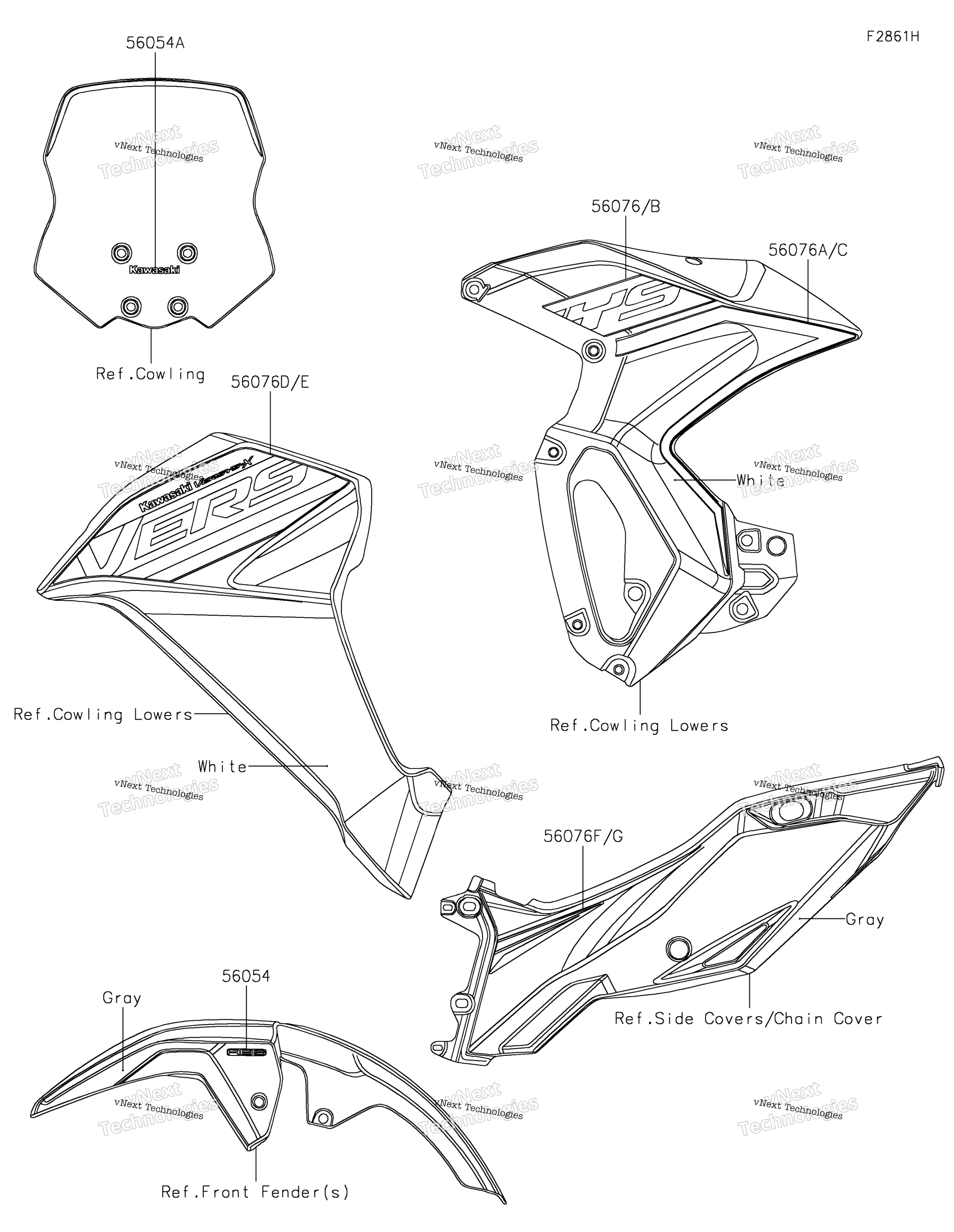 Decals(White)(Clfa)(Ca,Us