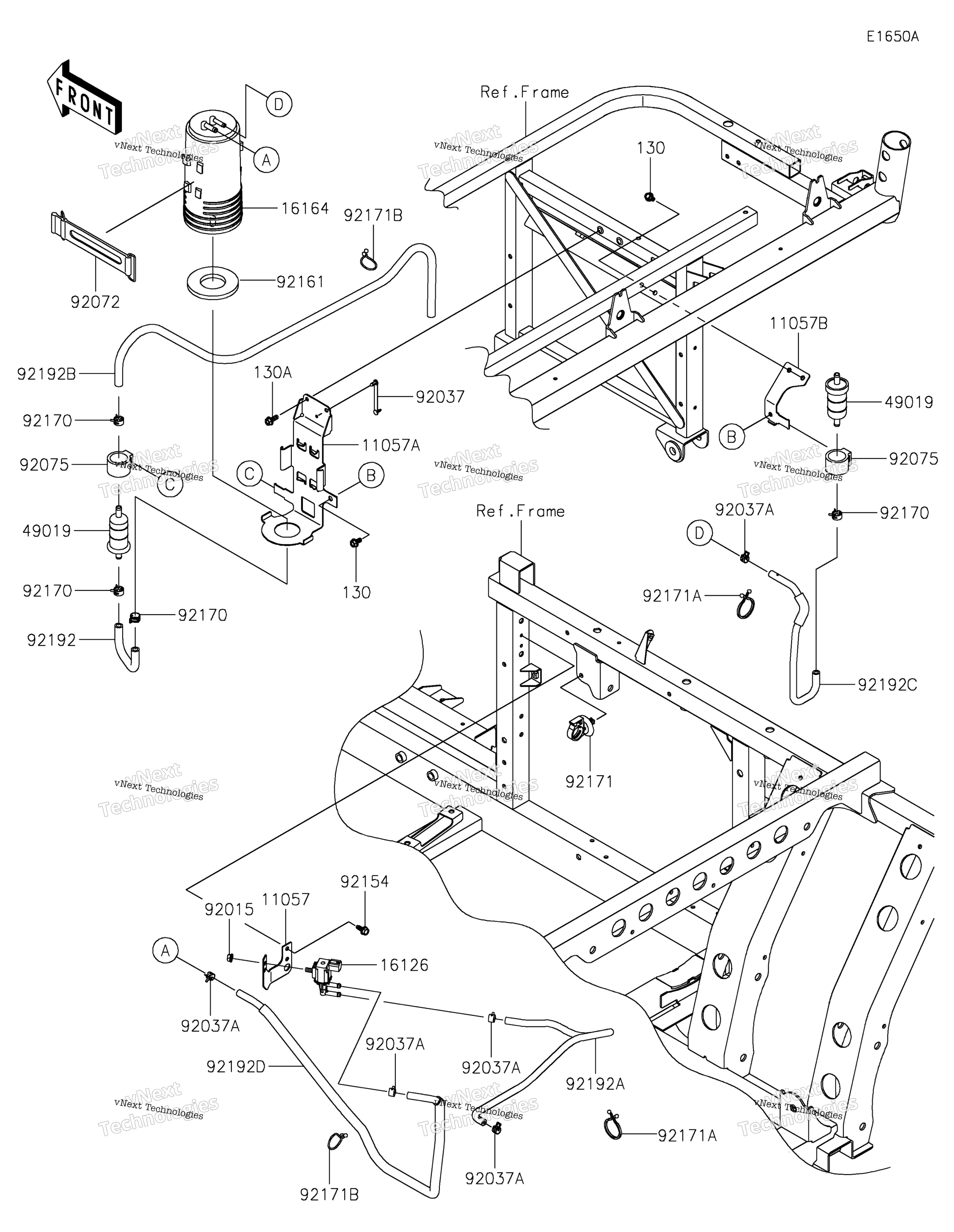 топливный Evaporative System(Klf)(Ca) 2