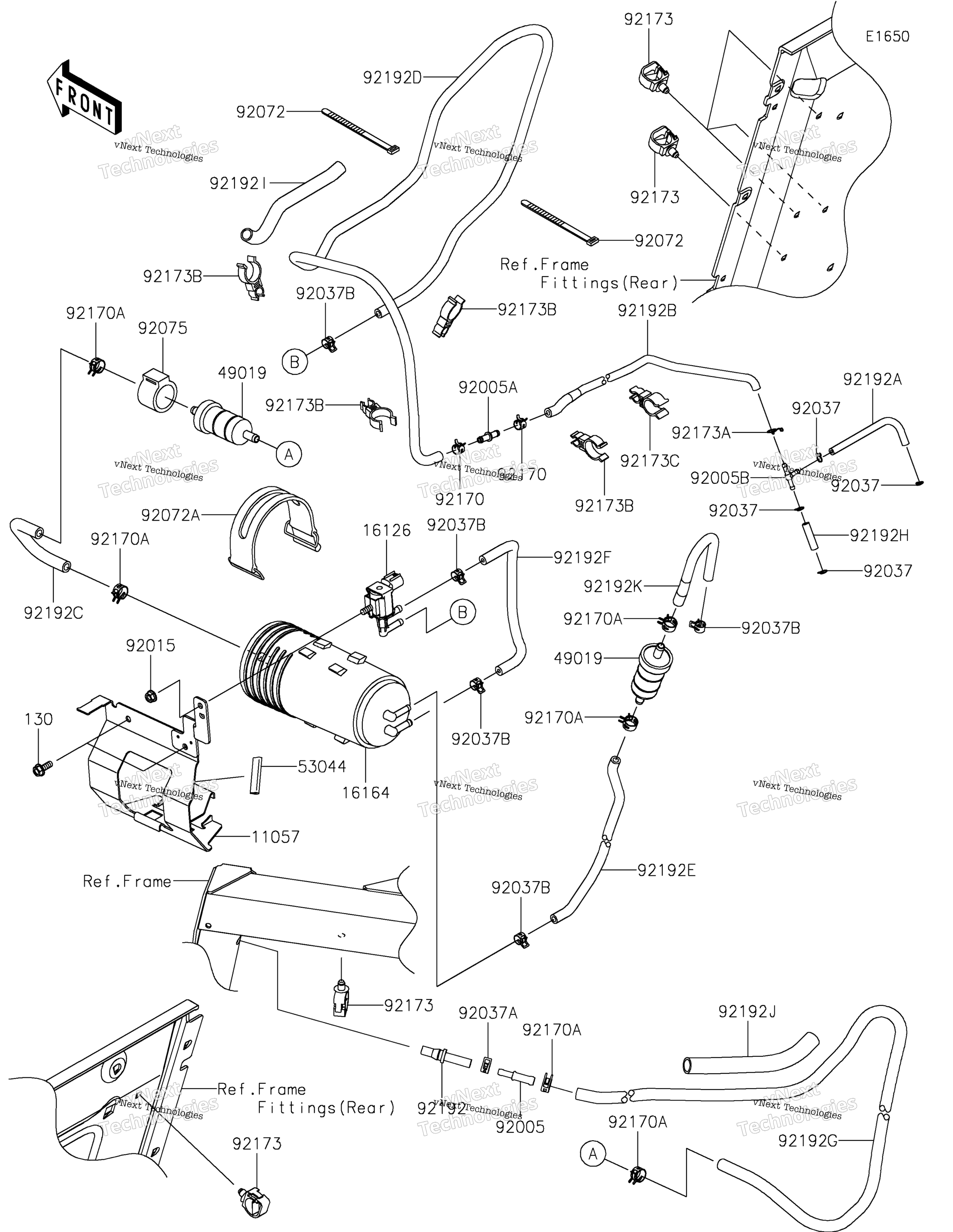 топливный Evaporative System(Ca) 2