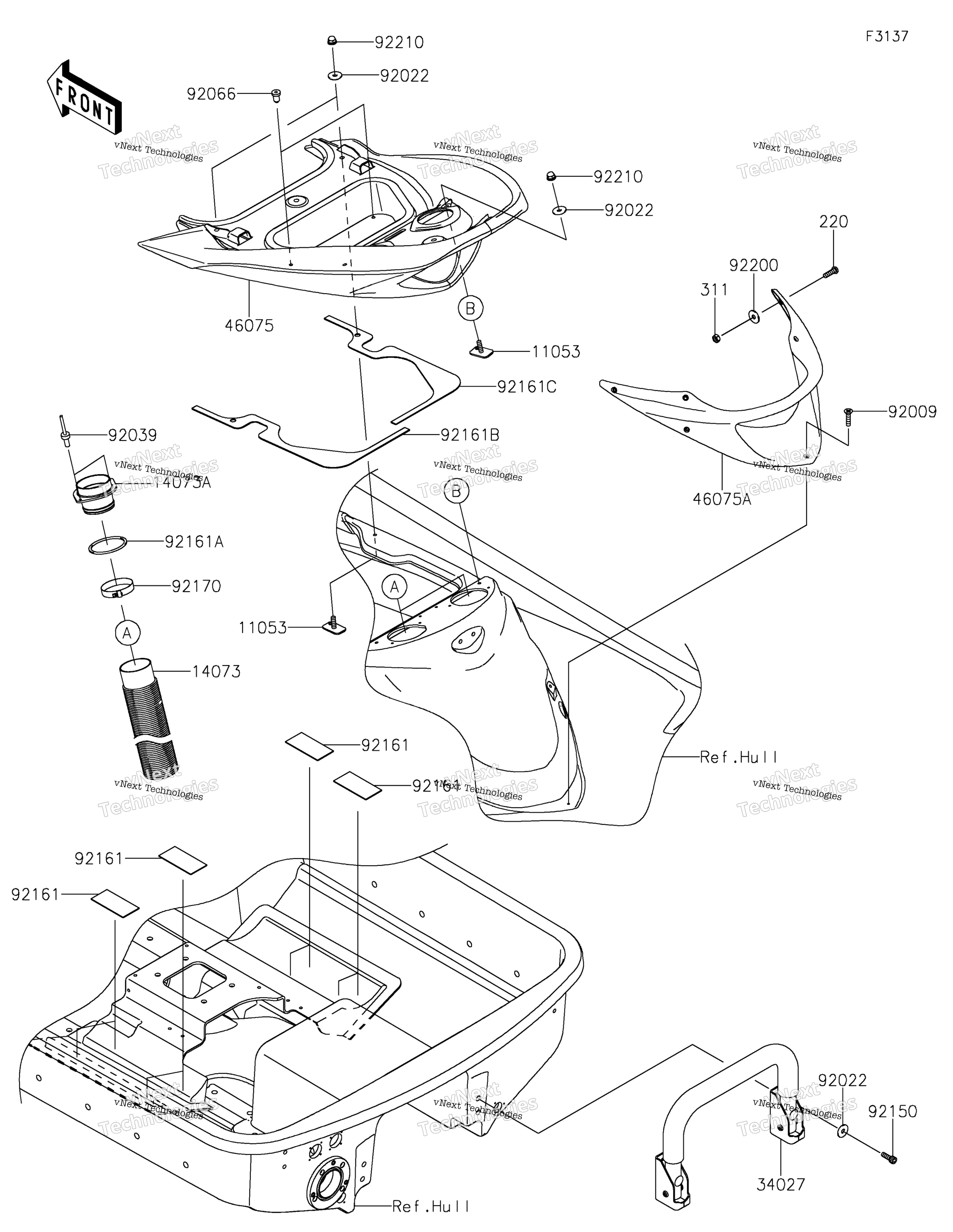 Корпус Rear Fittings