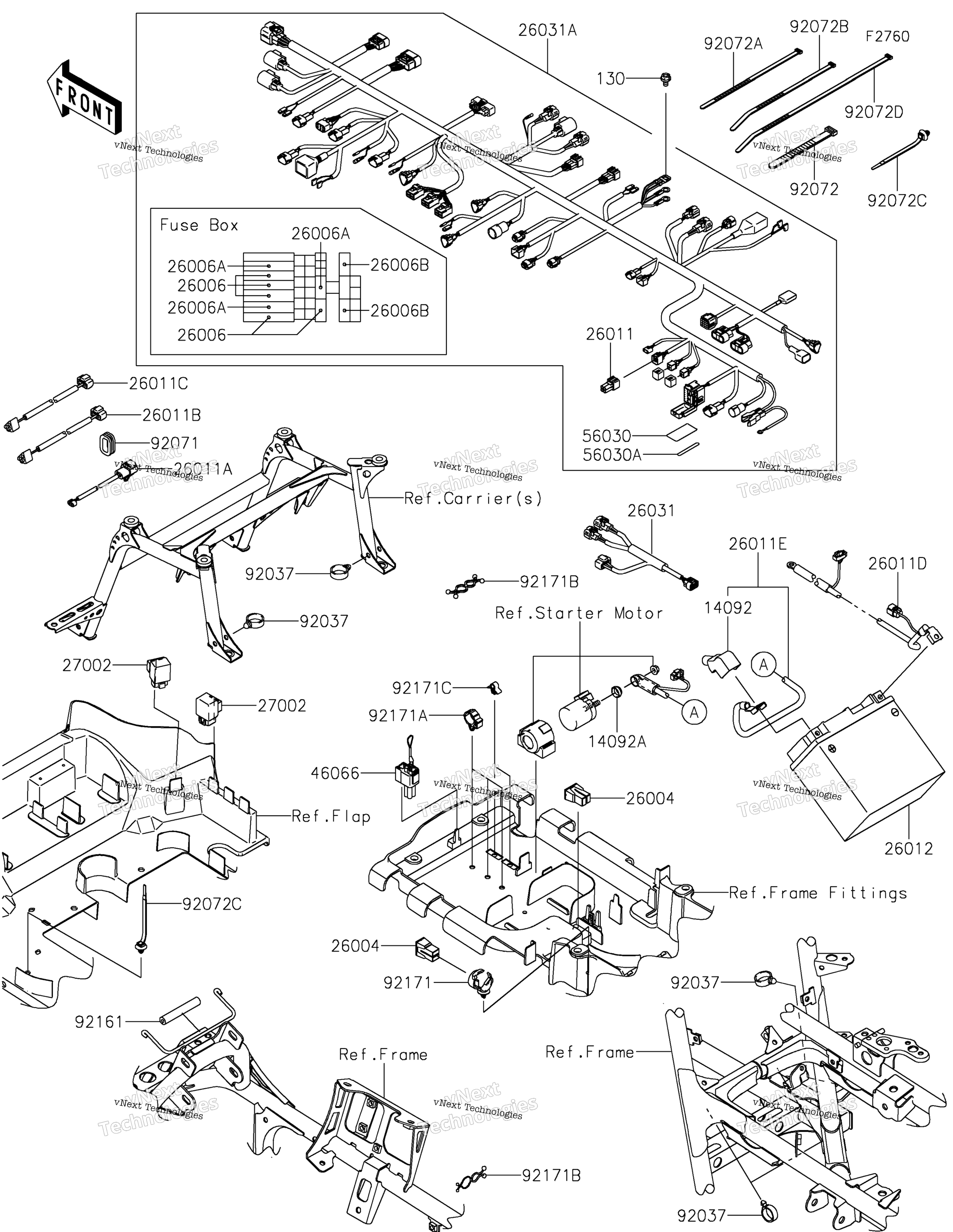 Шасси Electrical Equipment