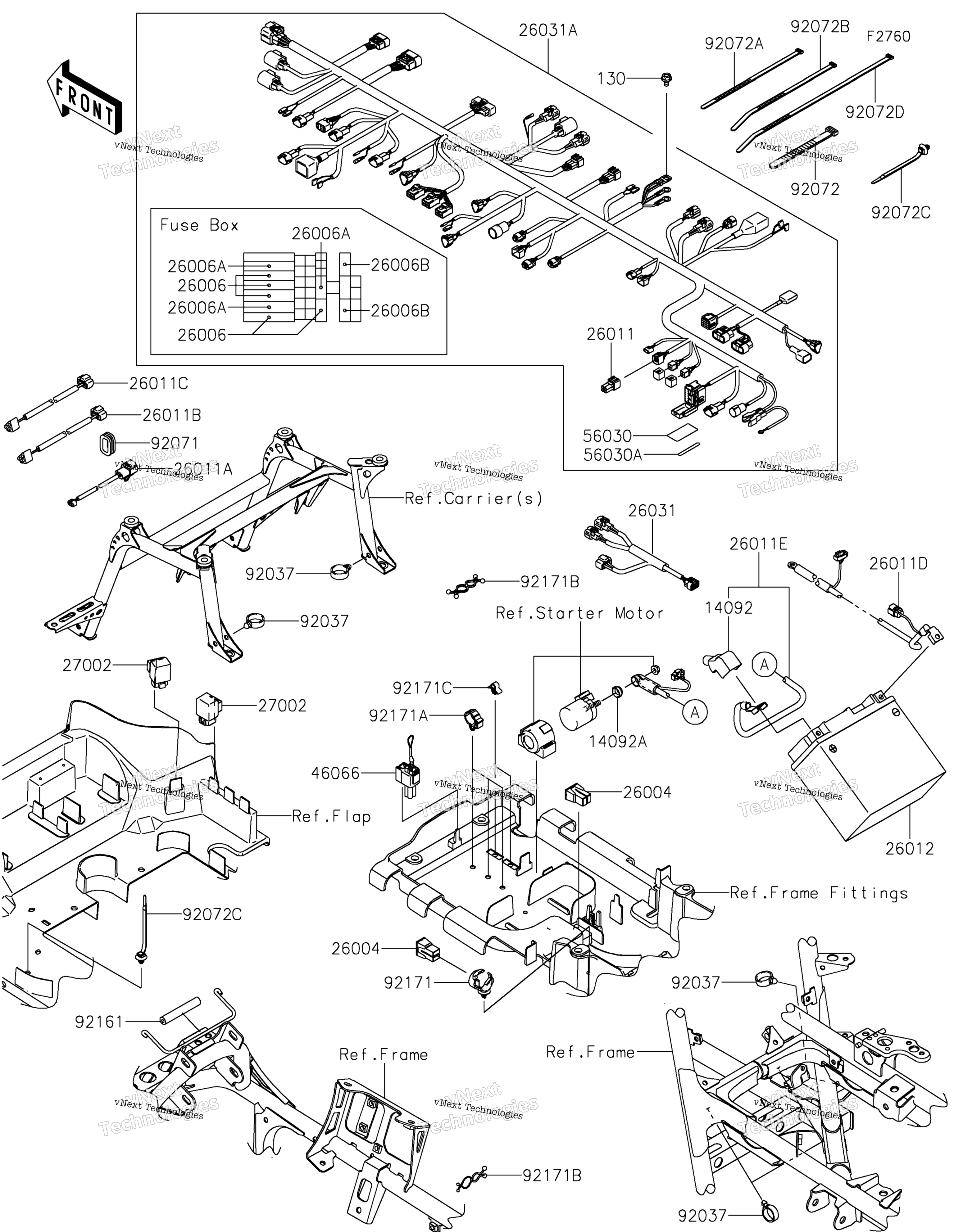 Шасси Electrical Equipment
