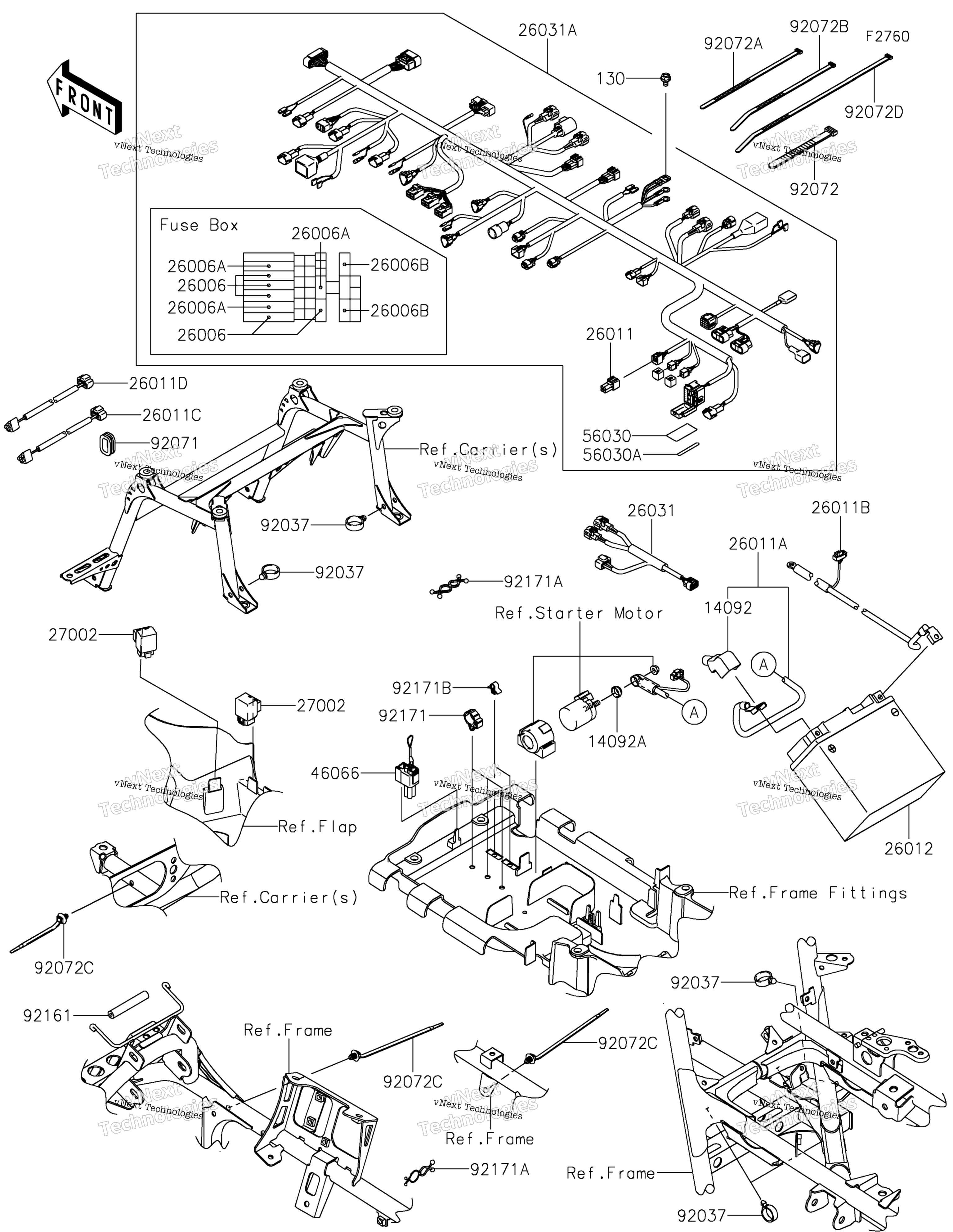 Шасси Electrical Equipment